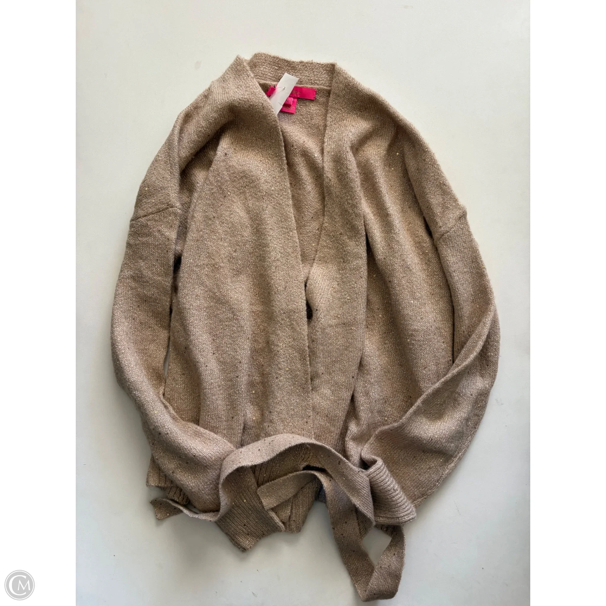 Sweater Designer By Lilly Pulitzer In Gold, Size: Xs - Image 1