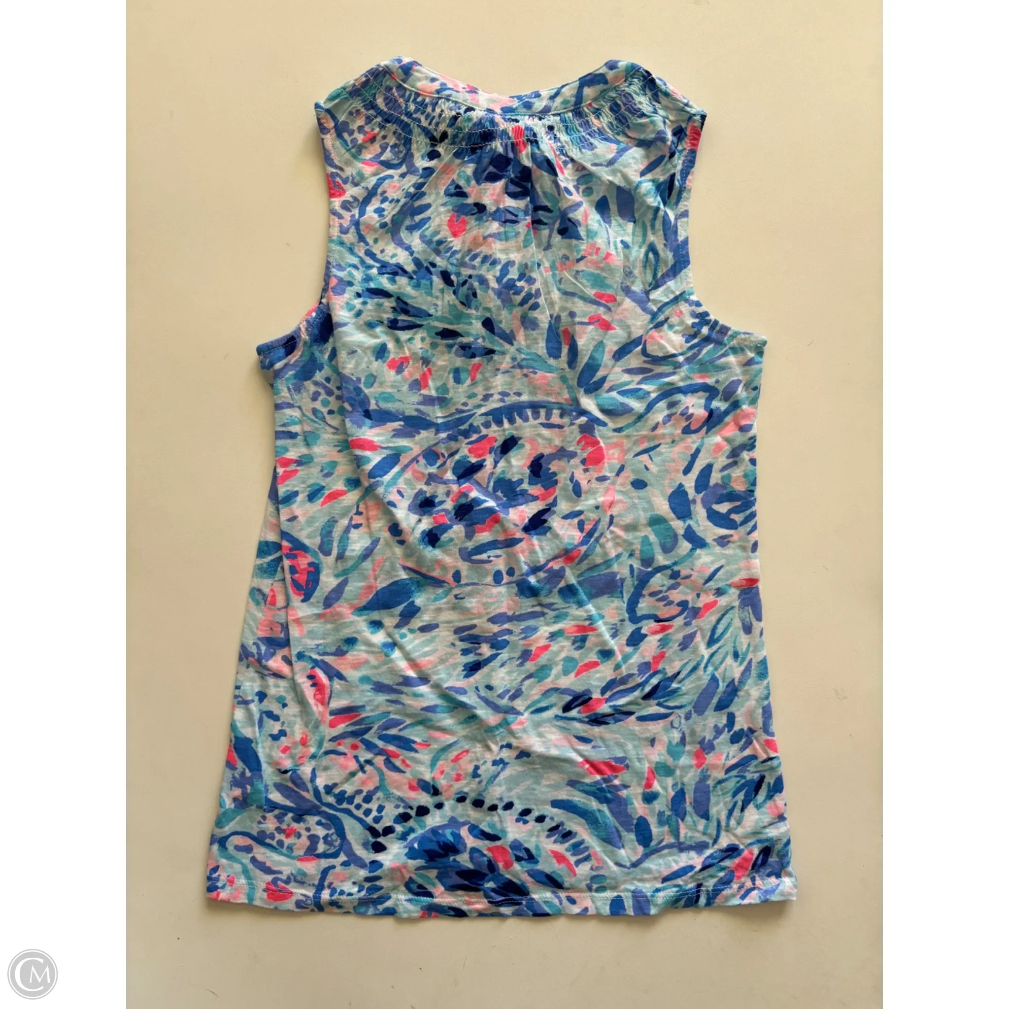 Tank Top Designer By Lilly Pulitzer In Multi-colored, Size: Xxs - Image 2