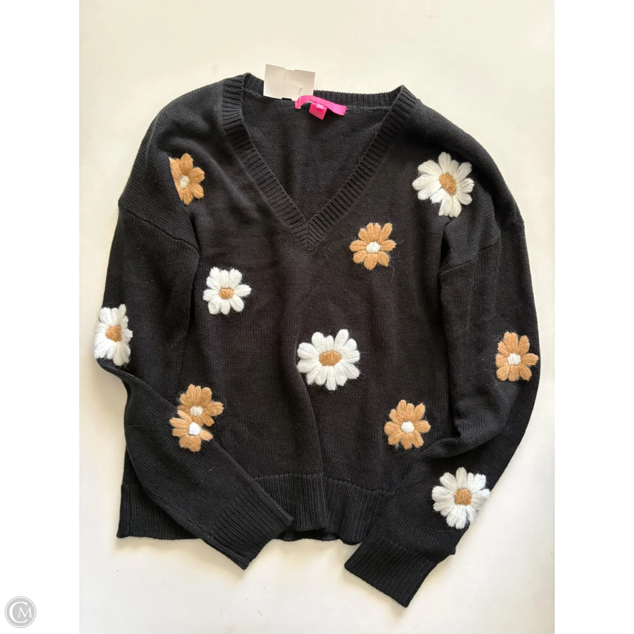 Sweater Designer By Lilly Pulitzer In Black, Size: Xs - Image 1