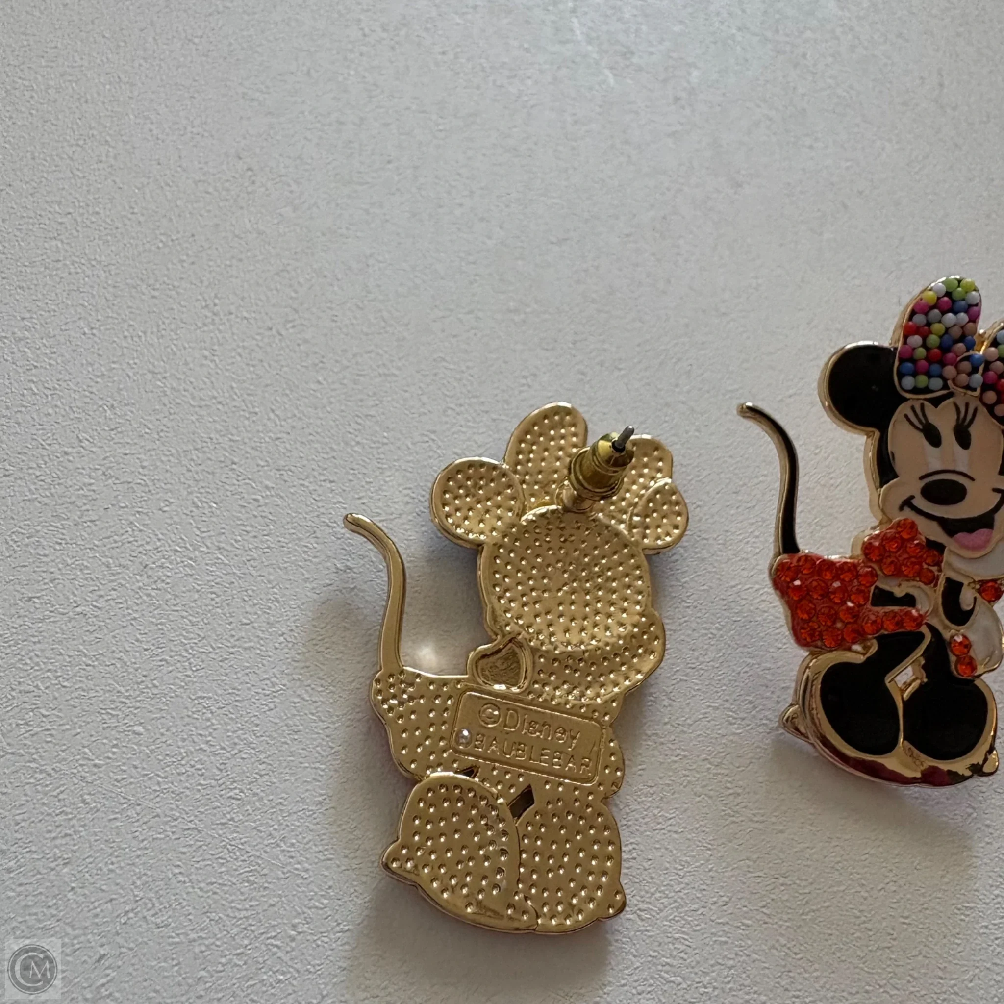Earrings Stud By Disney, Size: 02 Piece Set - Image 3