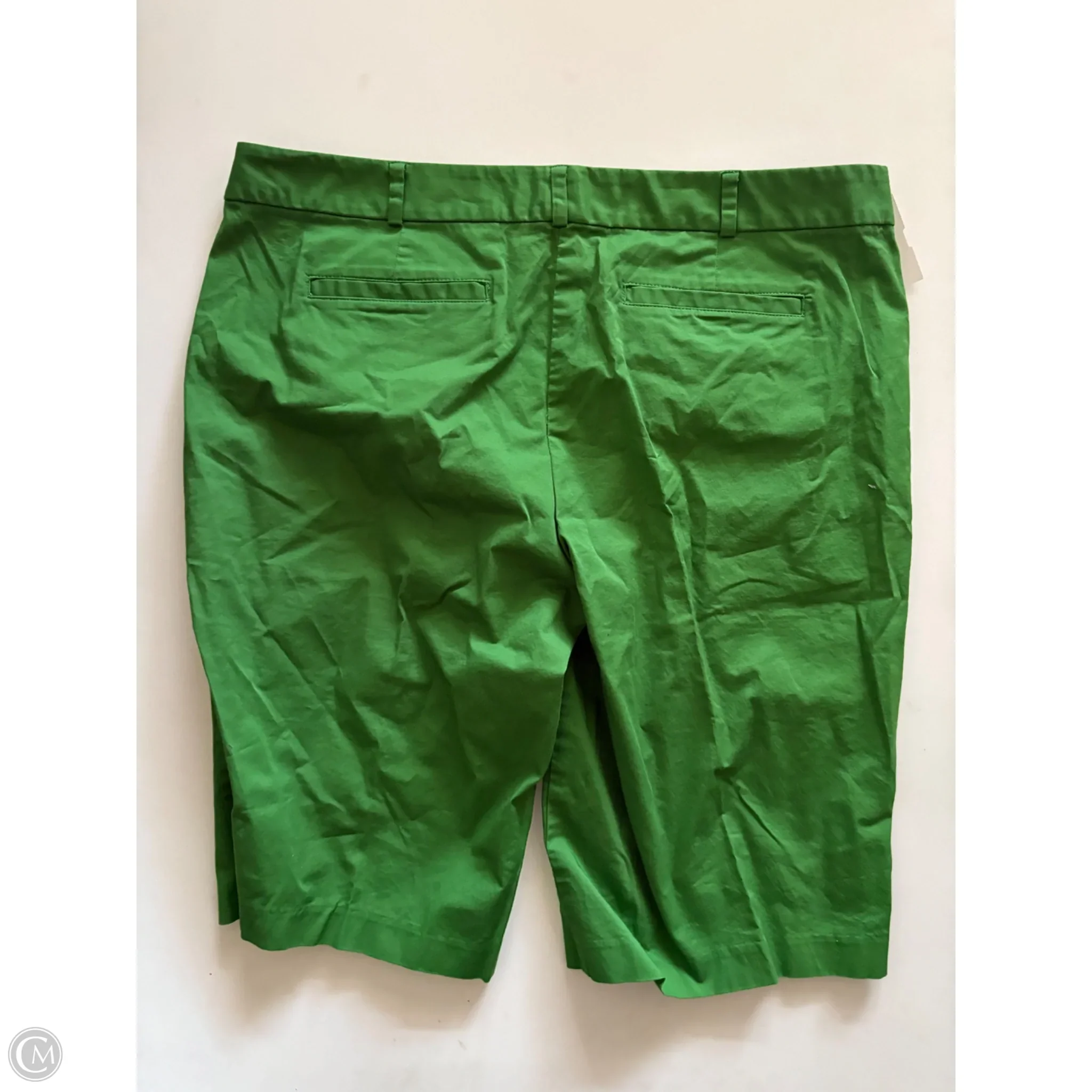 Shorts Designer By Michael Kors In Green, Size: 12 - Image 2
