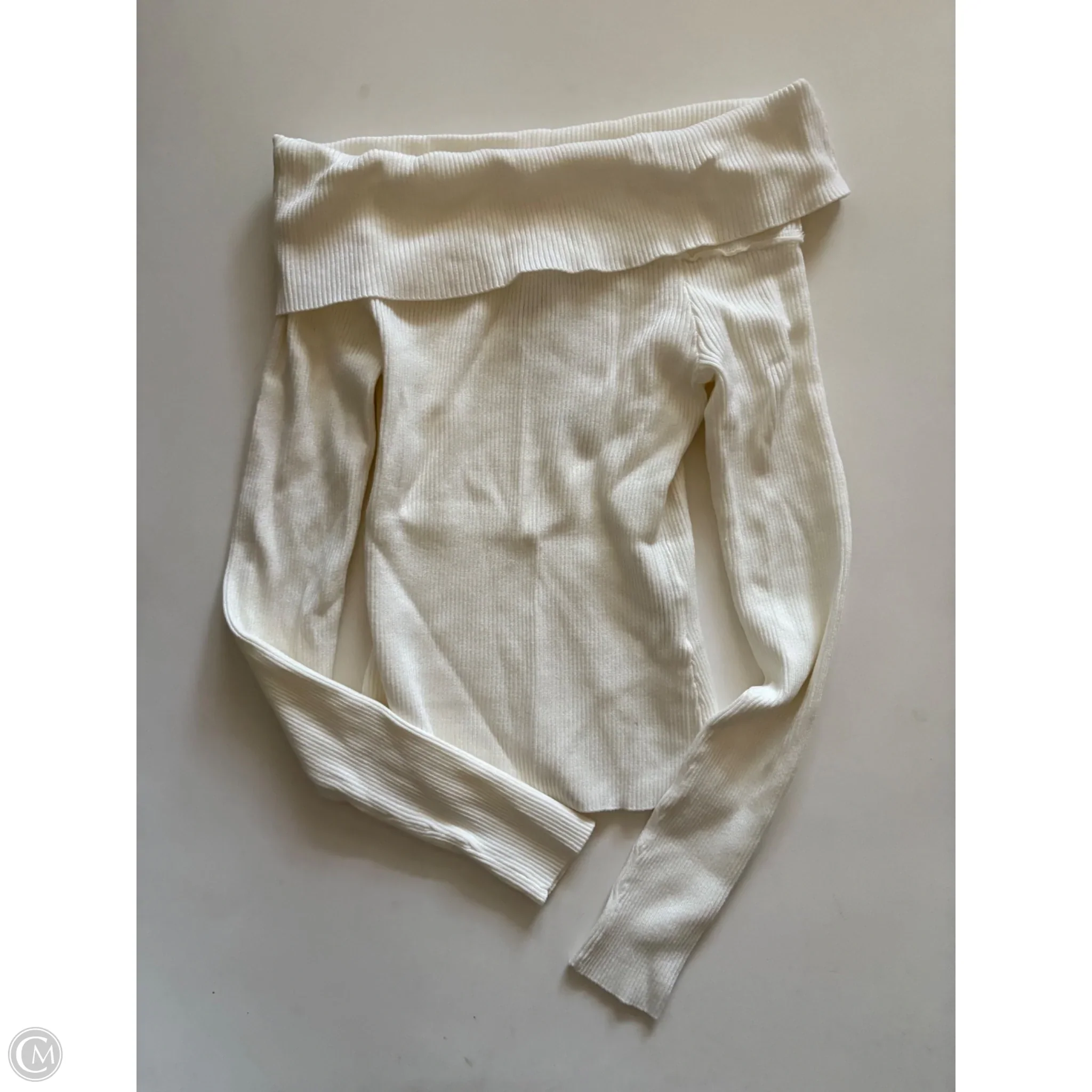 Sweater By H&m In Cream, Size: S - Image 1