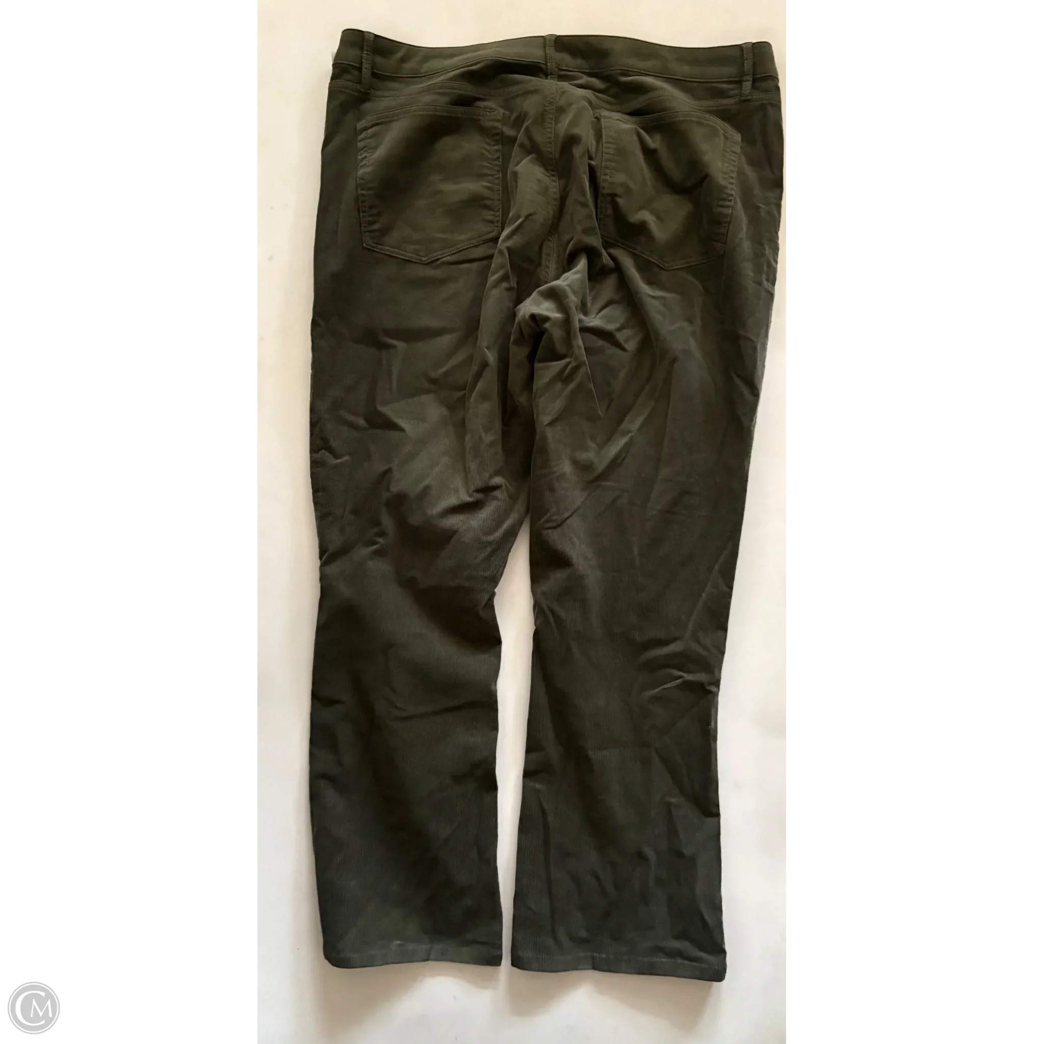 Pants Corduroy By Loft In Green, Size: 18 - Image 2