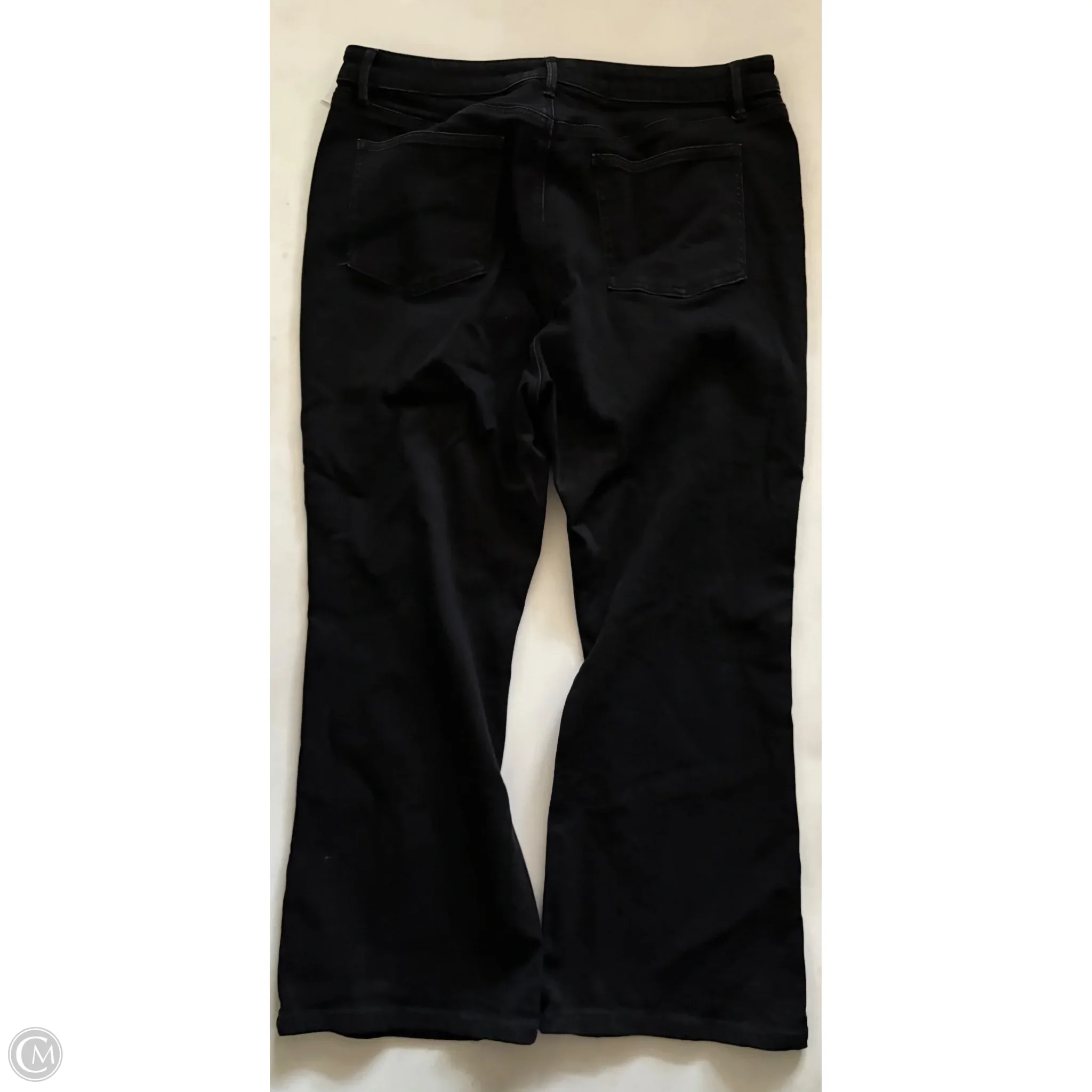 Jeans Straight By Ann Taylor In Black, Size: 18 - Image 2