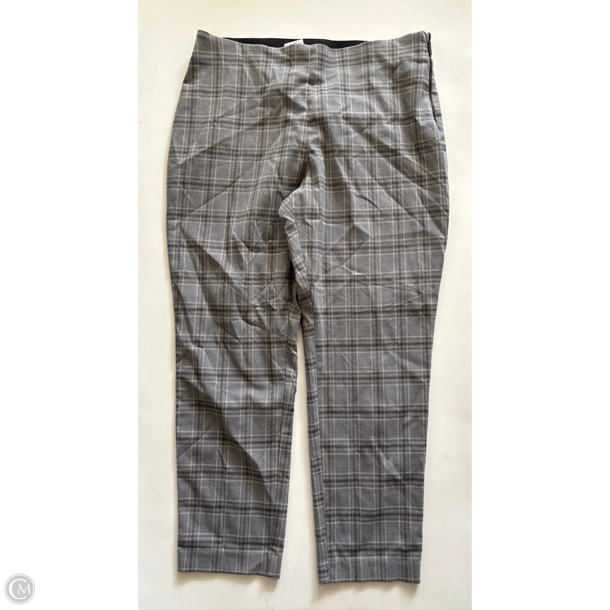 Pants Dress By Nine West Apparel In Plaid Pattern, Size: 18 - Image 1