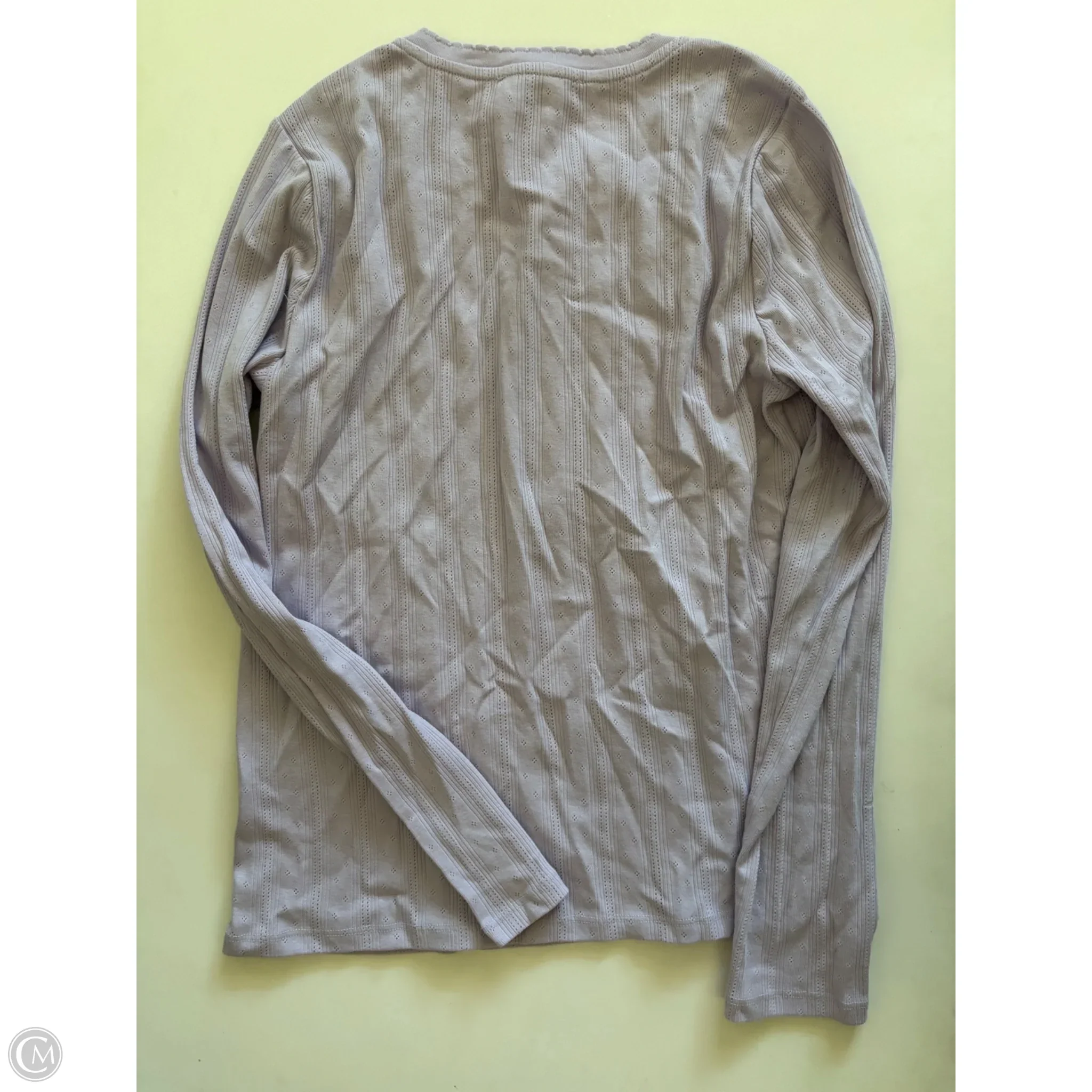 Top Long Sleeve By Loft In Purple, Size: Xl - Image 2