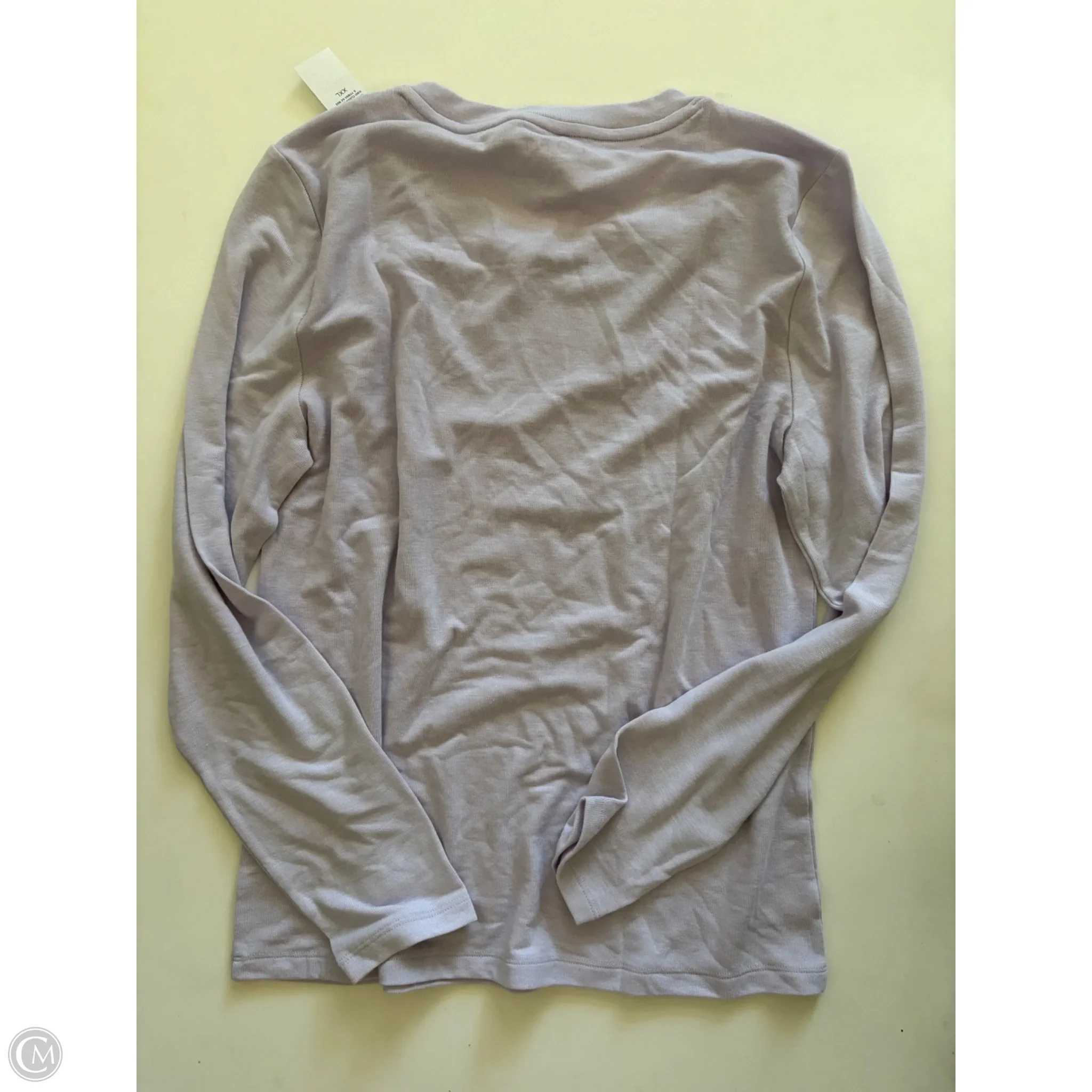Top Long Sleeve By Loft In Purple, Size: 2x - Image 2