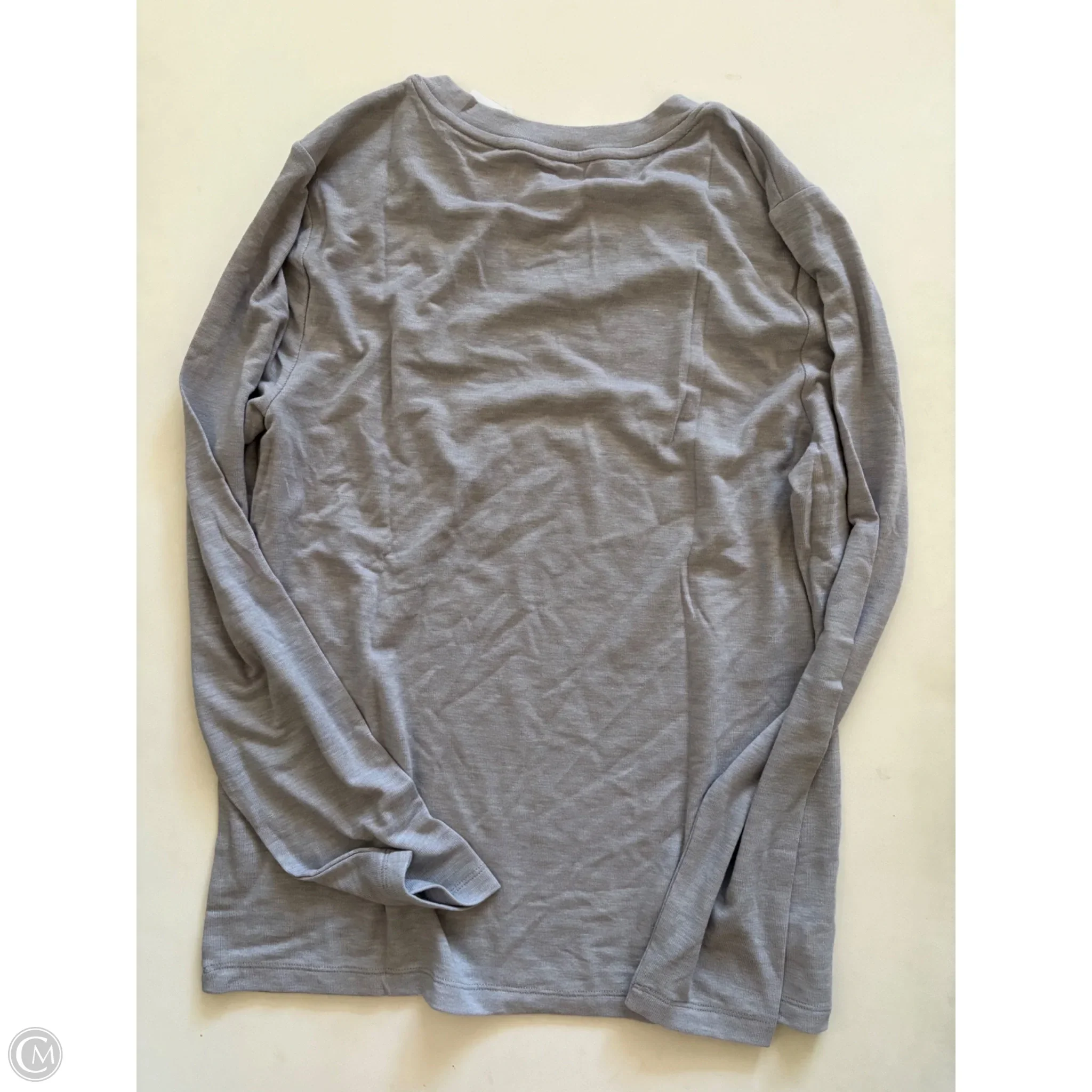 Top Long Sleeve By Loft In Grey, Size: 2x - Image 2