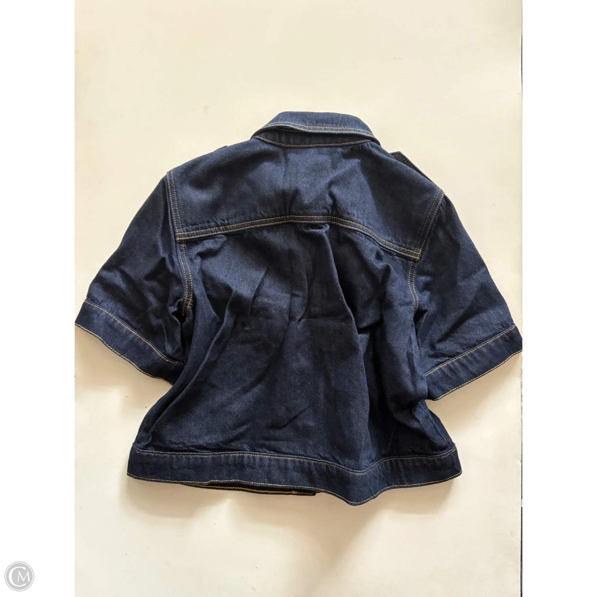 Jacket Denim By Loft In Blue, Size: Xs - Image 2