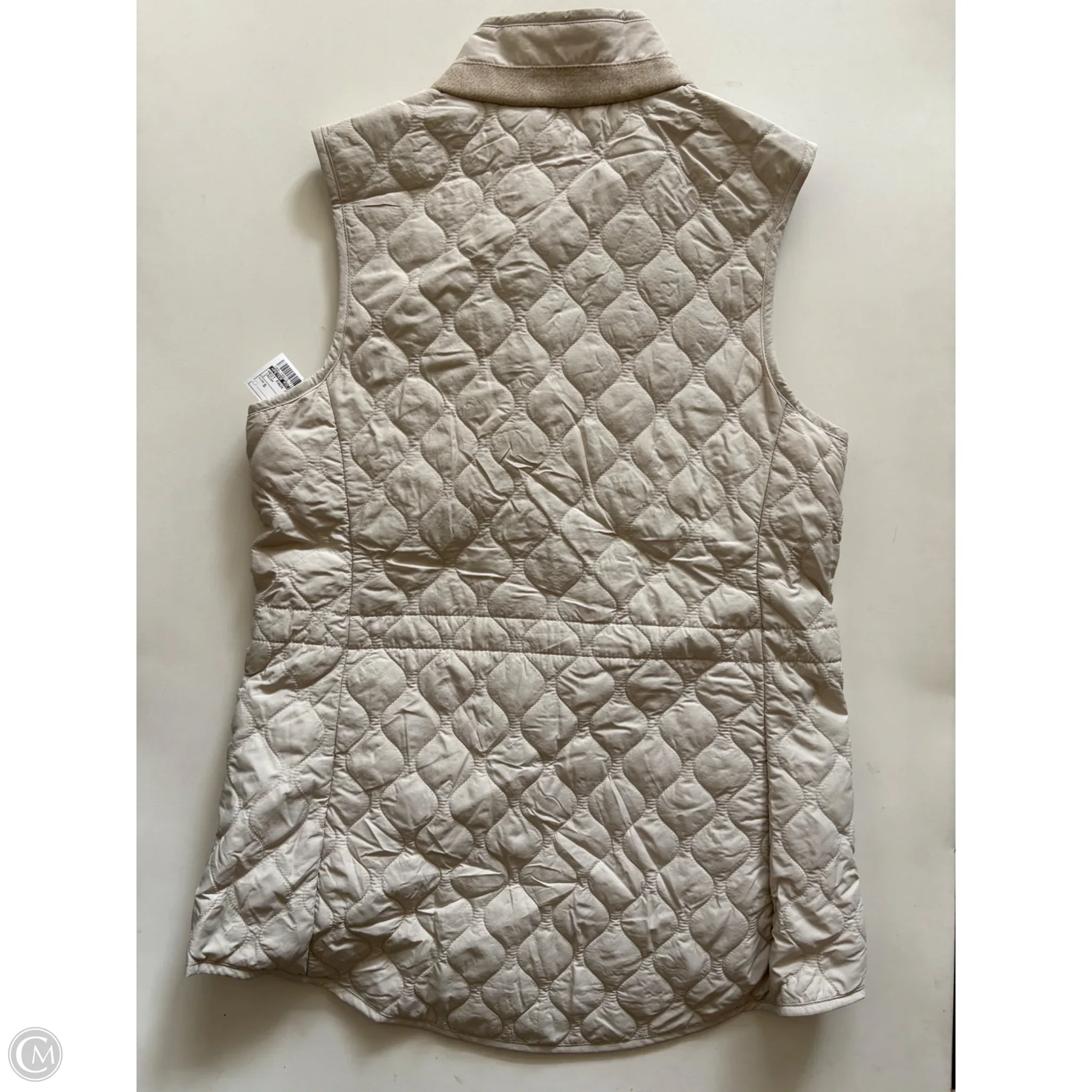 Vest Faux Fur & Sherpa By Peter Millar In Cream, Size: S - Image 2