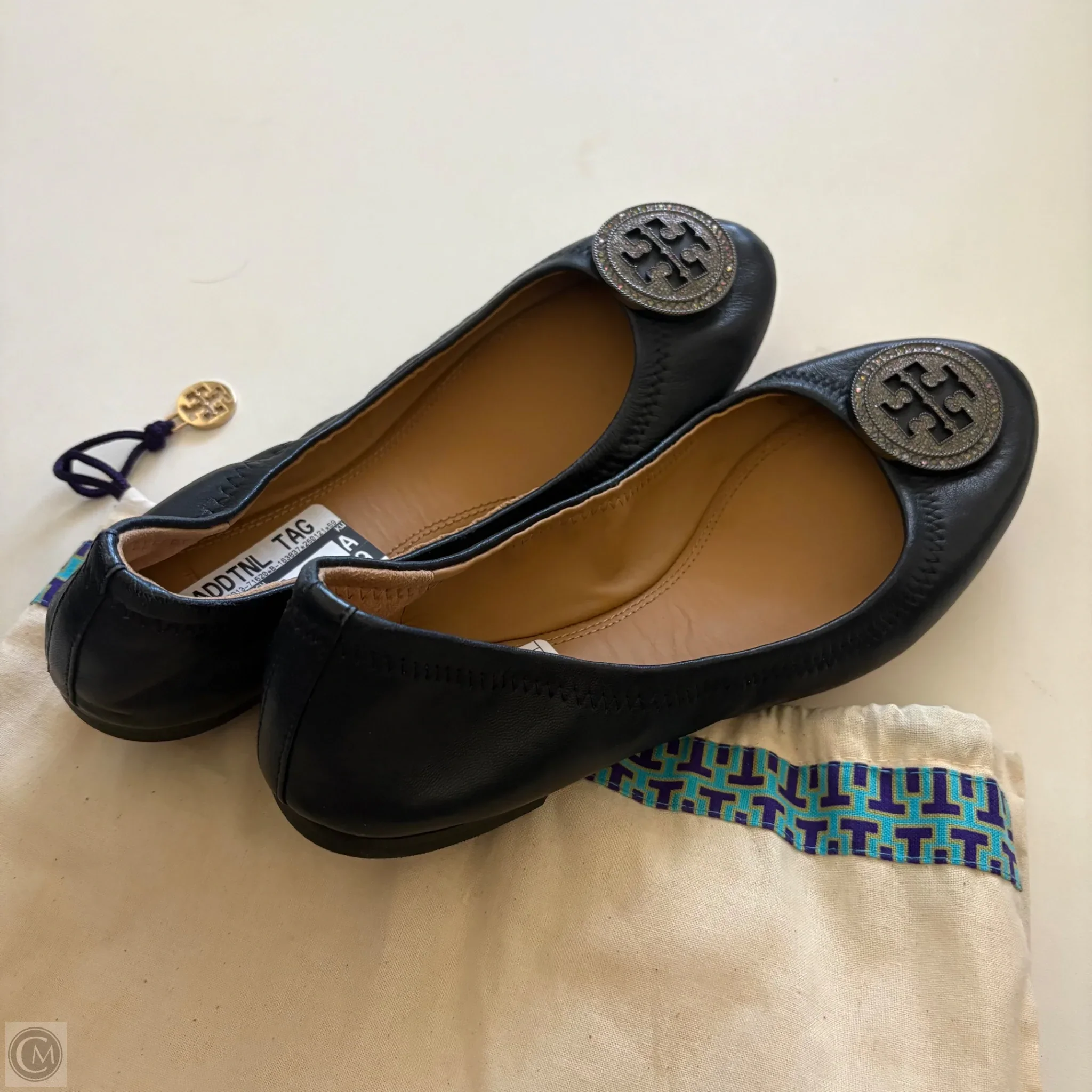 Shoes Designer By Tory Burch In Navy, Size: 9 - Image 2