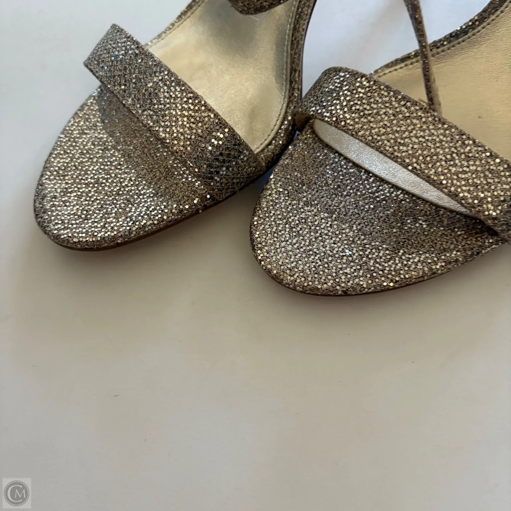 Shoes Designer By Michael Kors In Gold, Size: 9 - Image 3