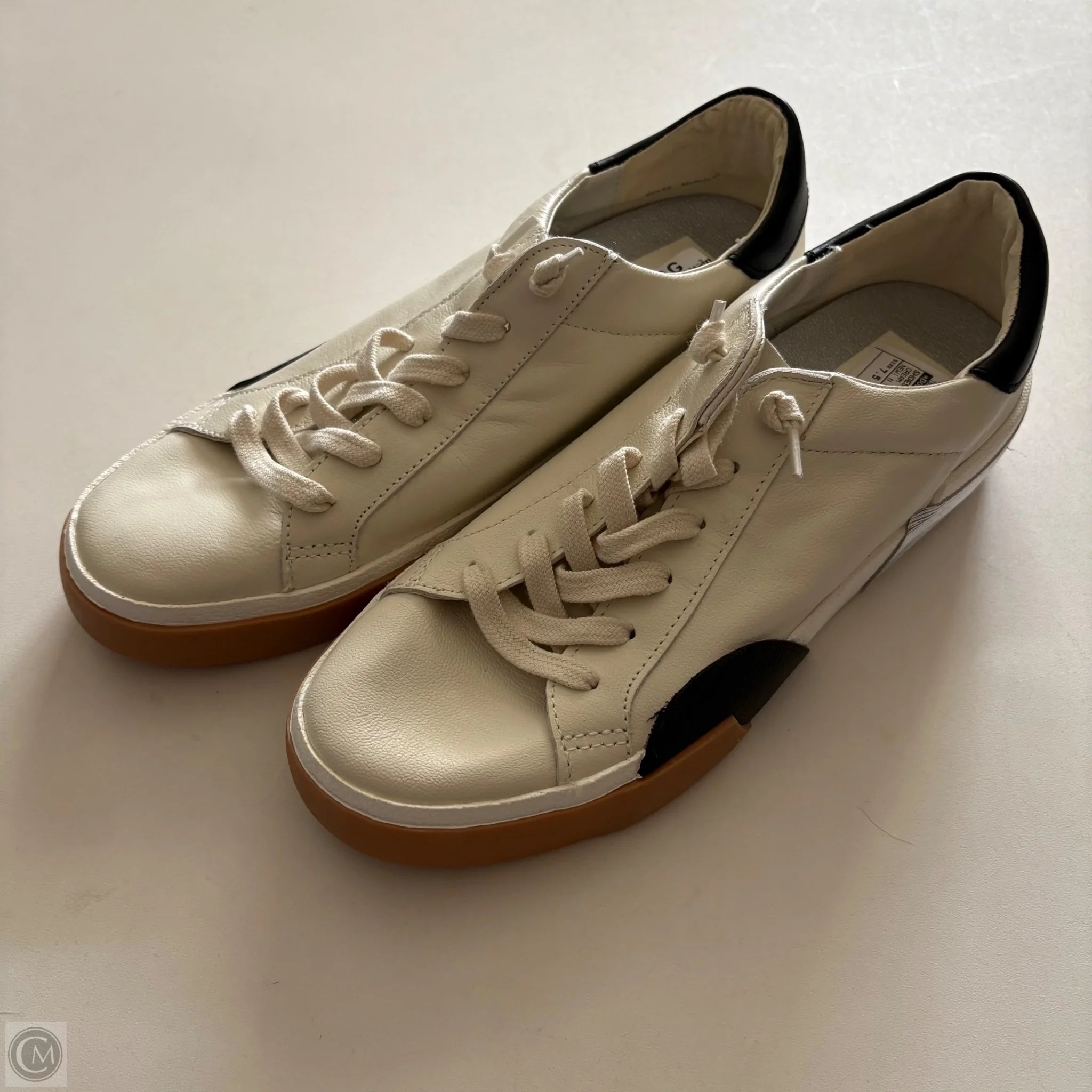 Shoes Athletic By Dolce Vita In Cream, Size: 7.5 - Image 1