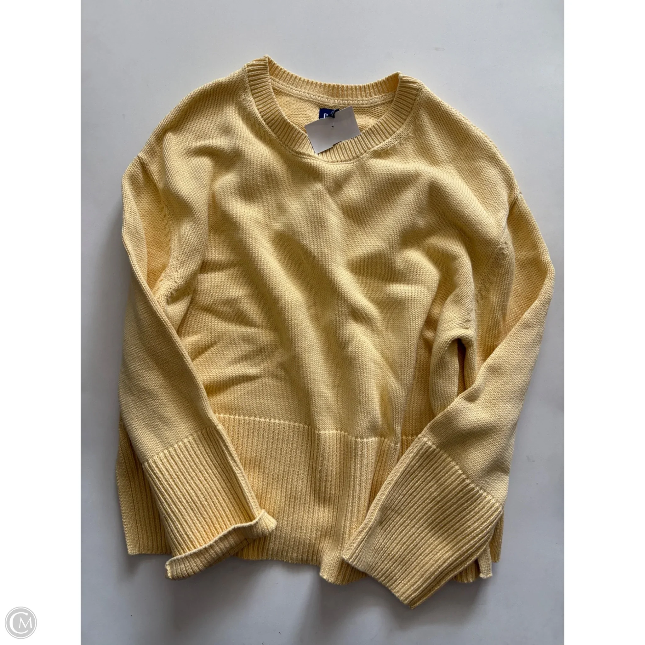 Sweater By Gap In Yellow, Size: S - Image 1