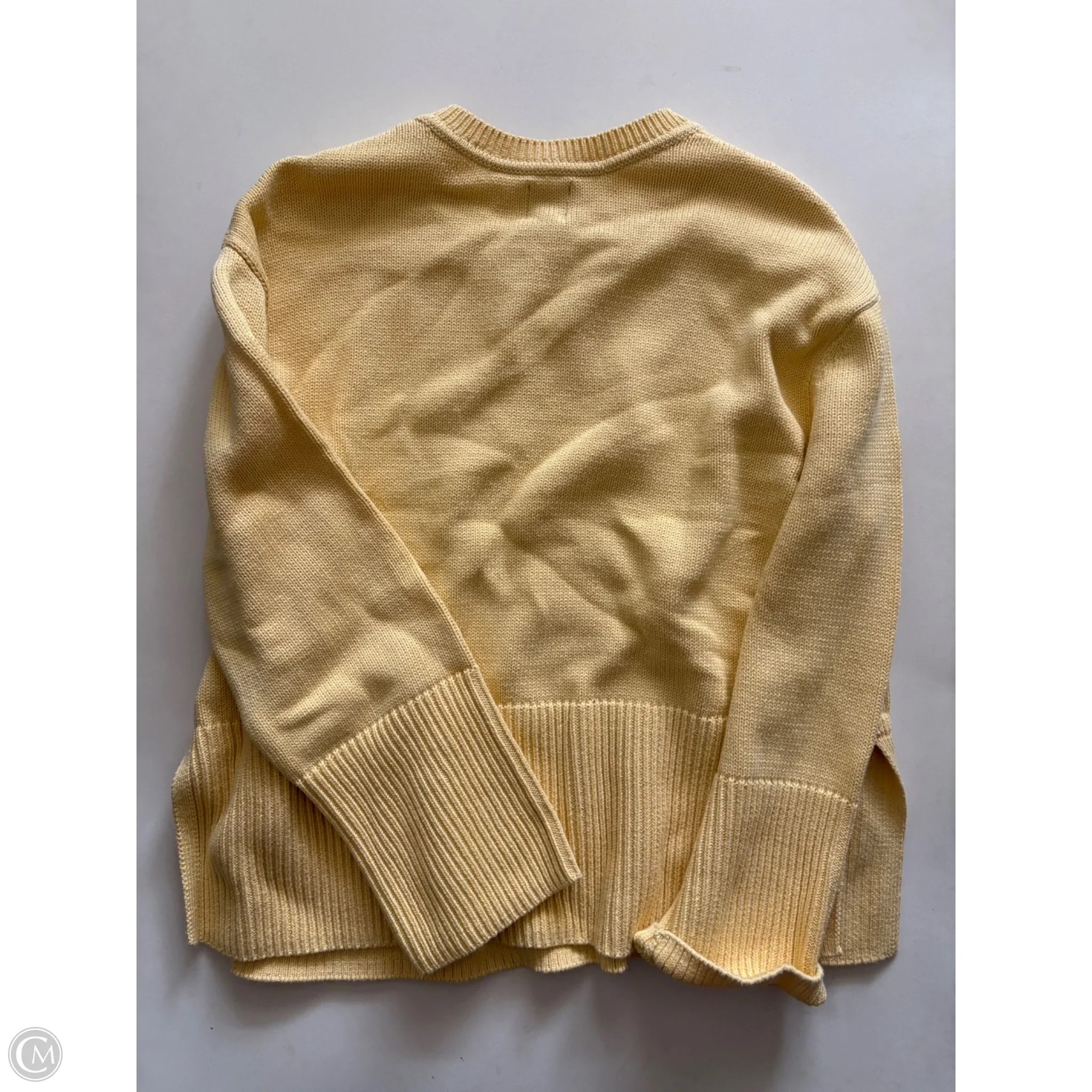 Sweater By Gap In Yellow, Size: S - Image 2