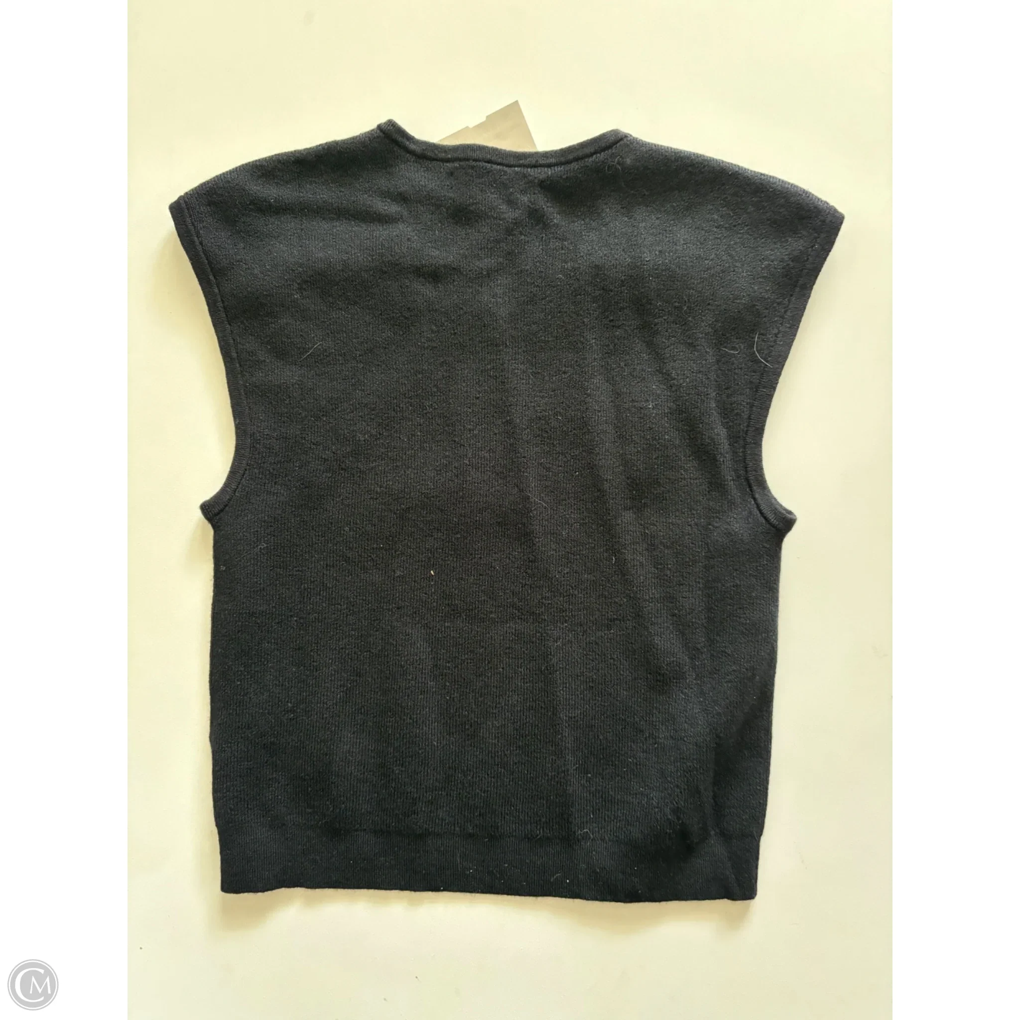 Vest Sweater By J. Crew In Black, Size: M - Image 2