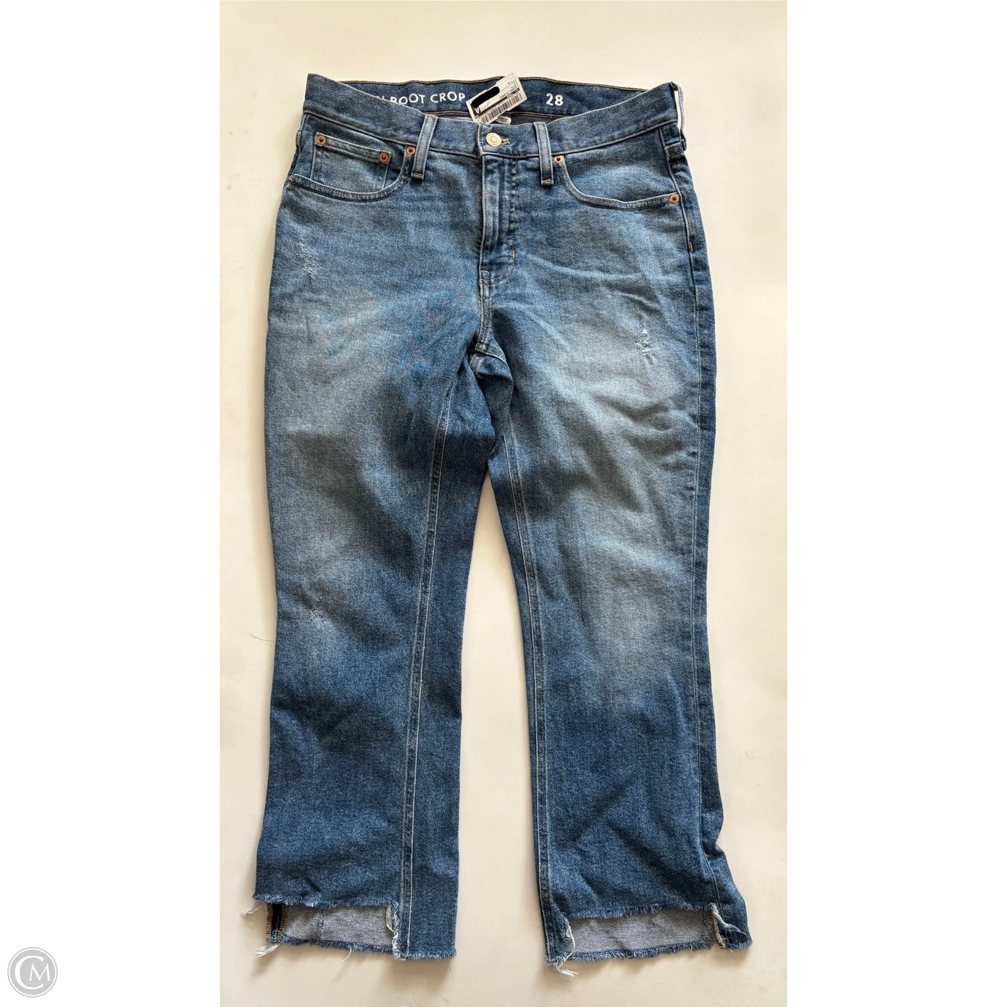 Jeans Flared By J. Crew In Blue, Size: 6 - Image 1