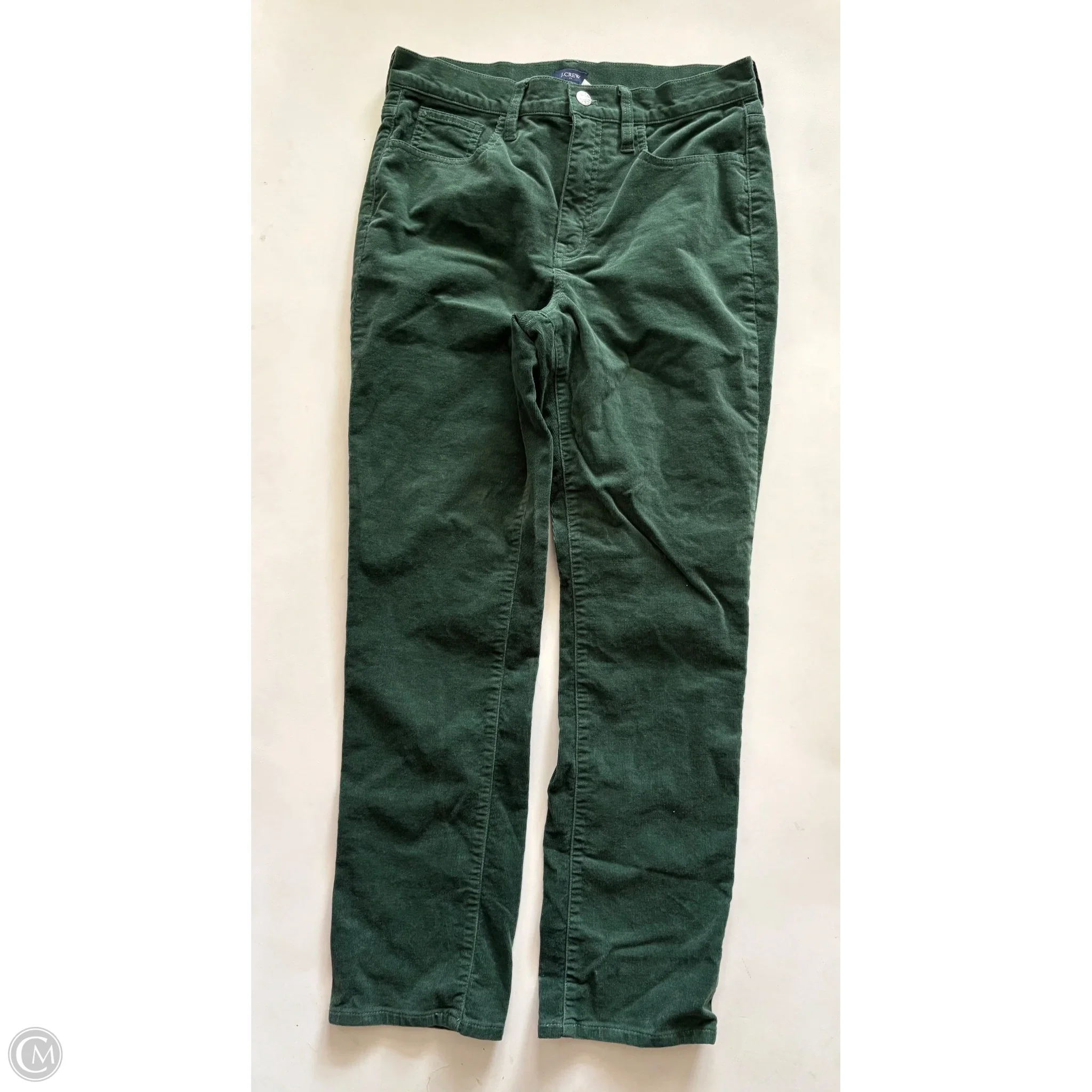 Pants Corduroy By J. Crew In Green, Size: 6 - Image 1