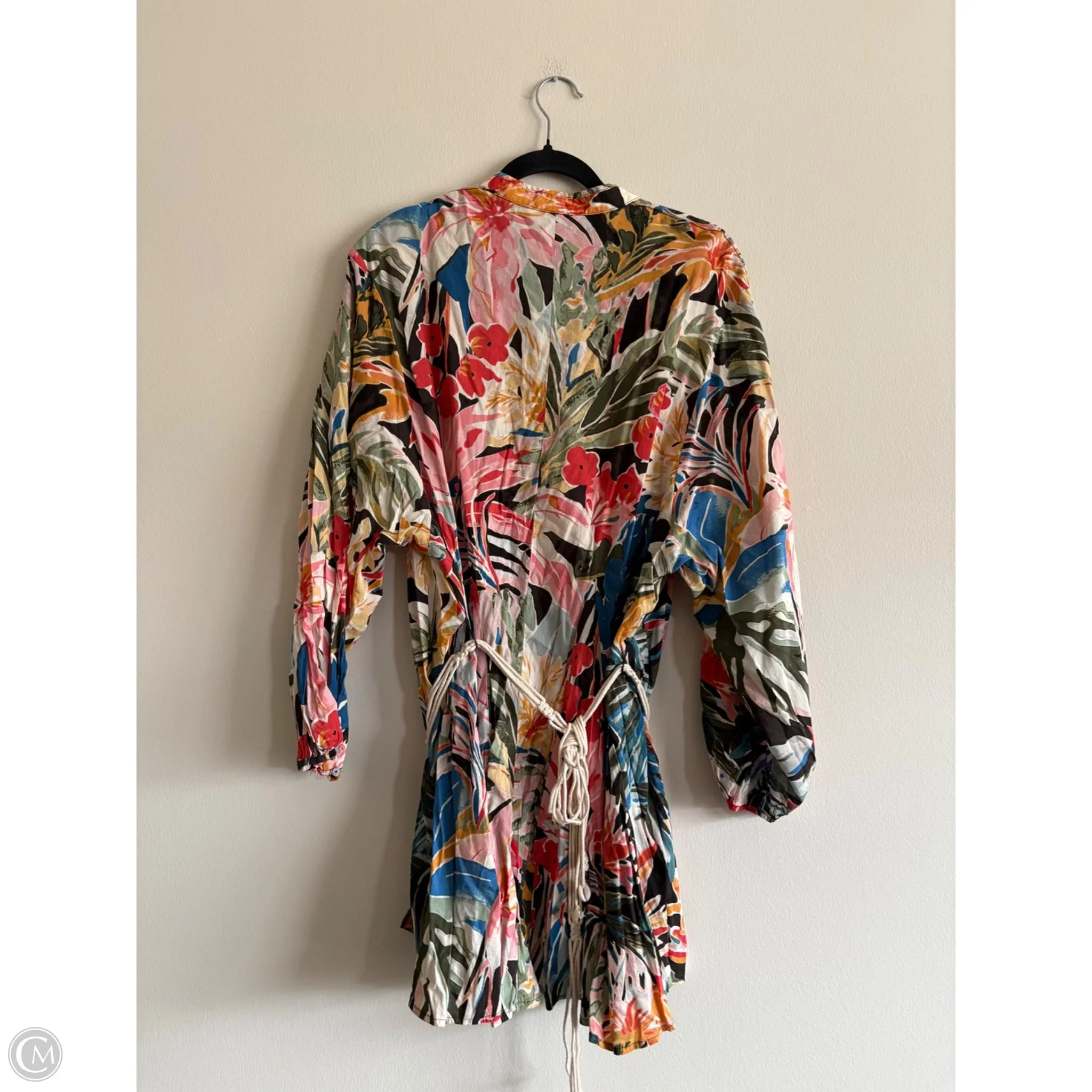 Dress Casual Midi By H&m In Floral Print, Size: L - Image 2