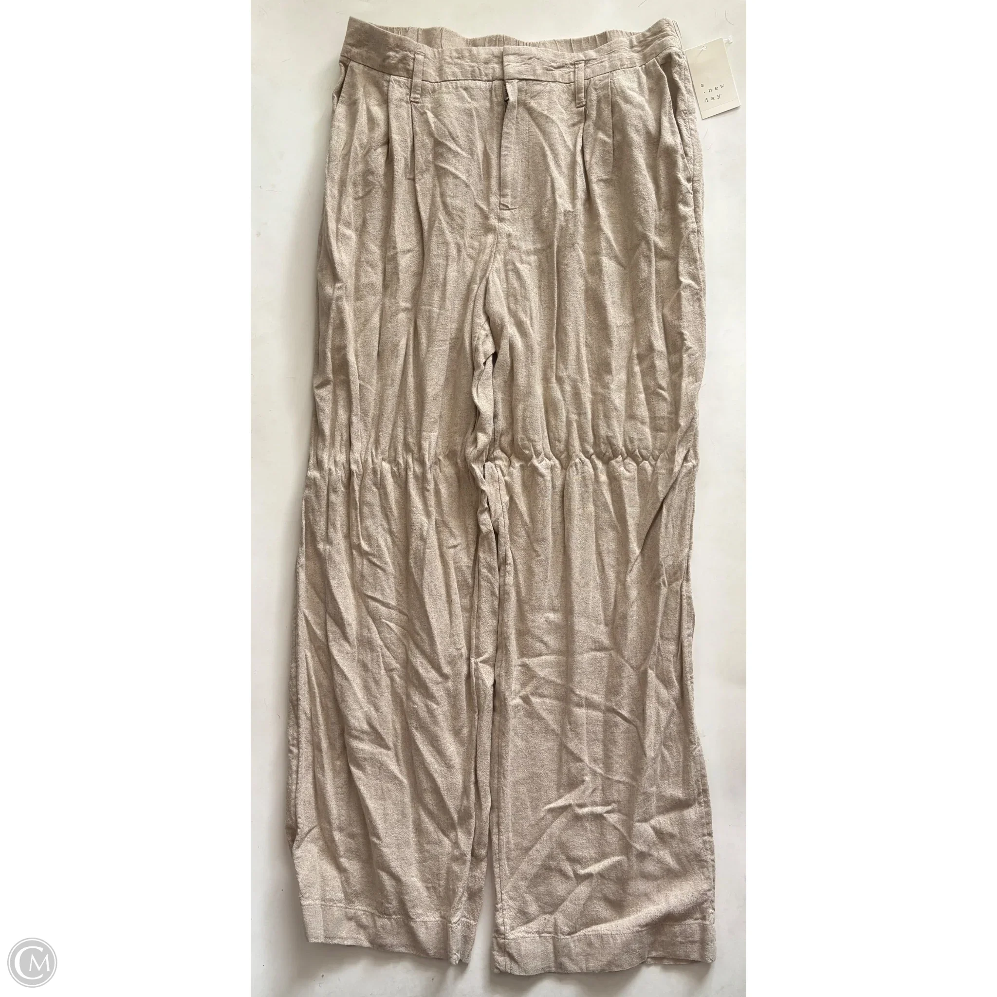 Pants Dress By A New Day In Tan, Size: 12 - Image 1