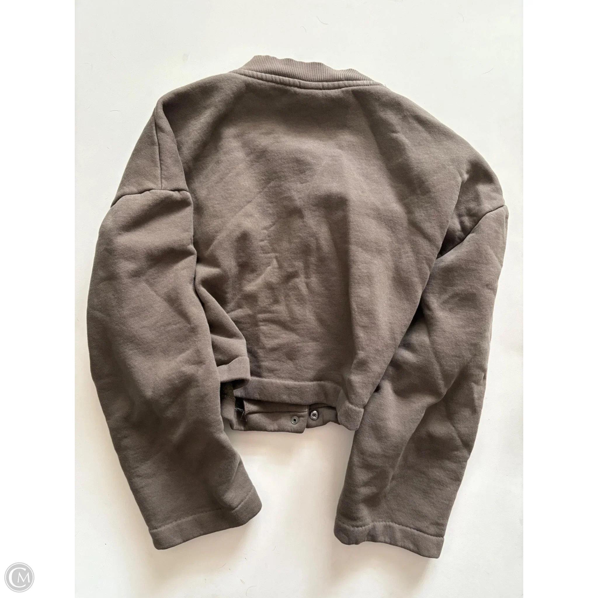Jacket Moto By H&m In Brown, Size: L - Image 2