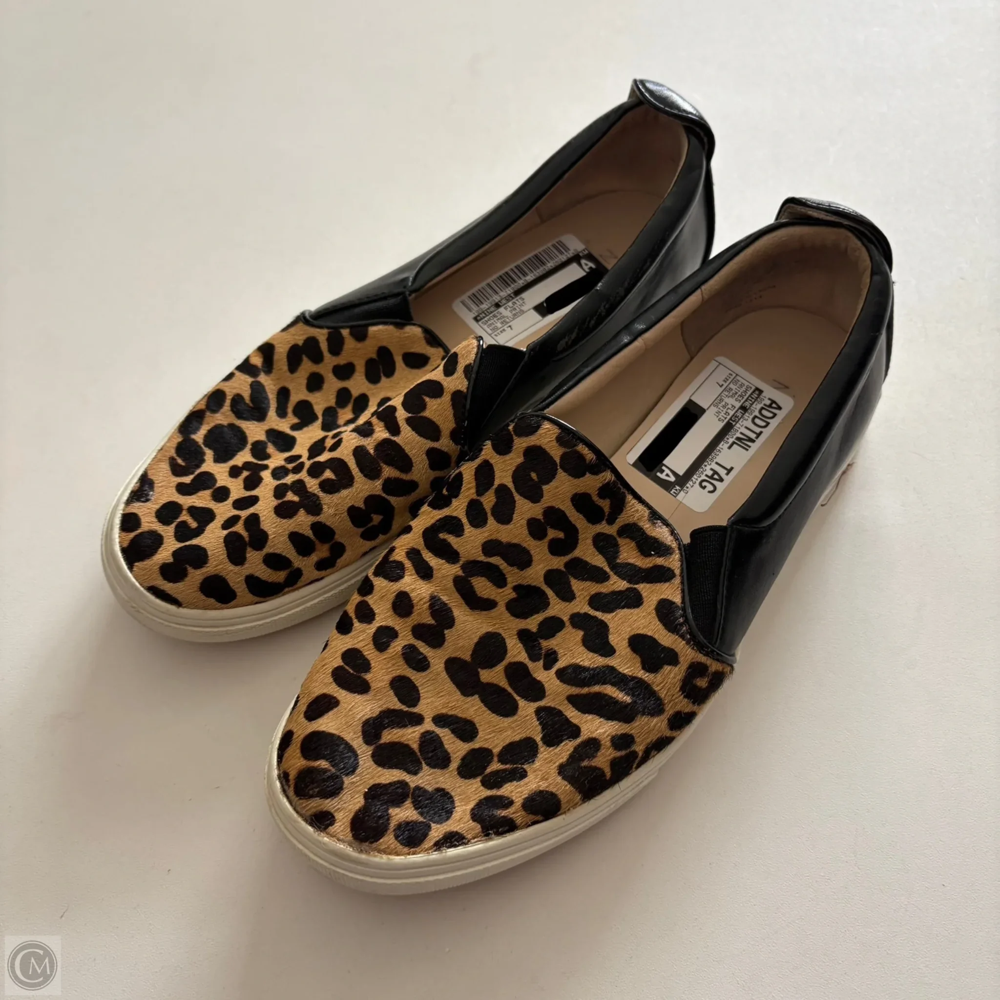 Shoes Flats By Nine West In Animal Print, Size: 7 - Image 1