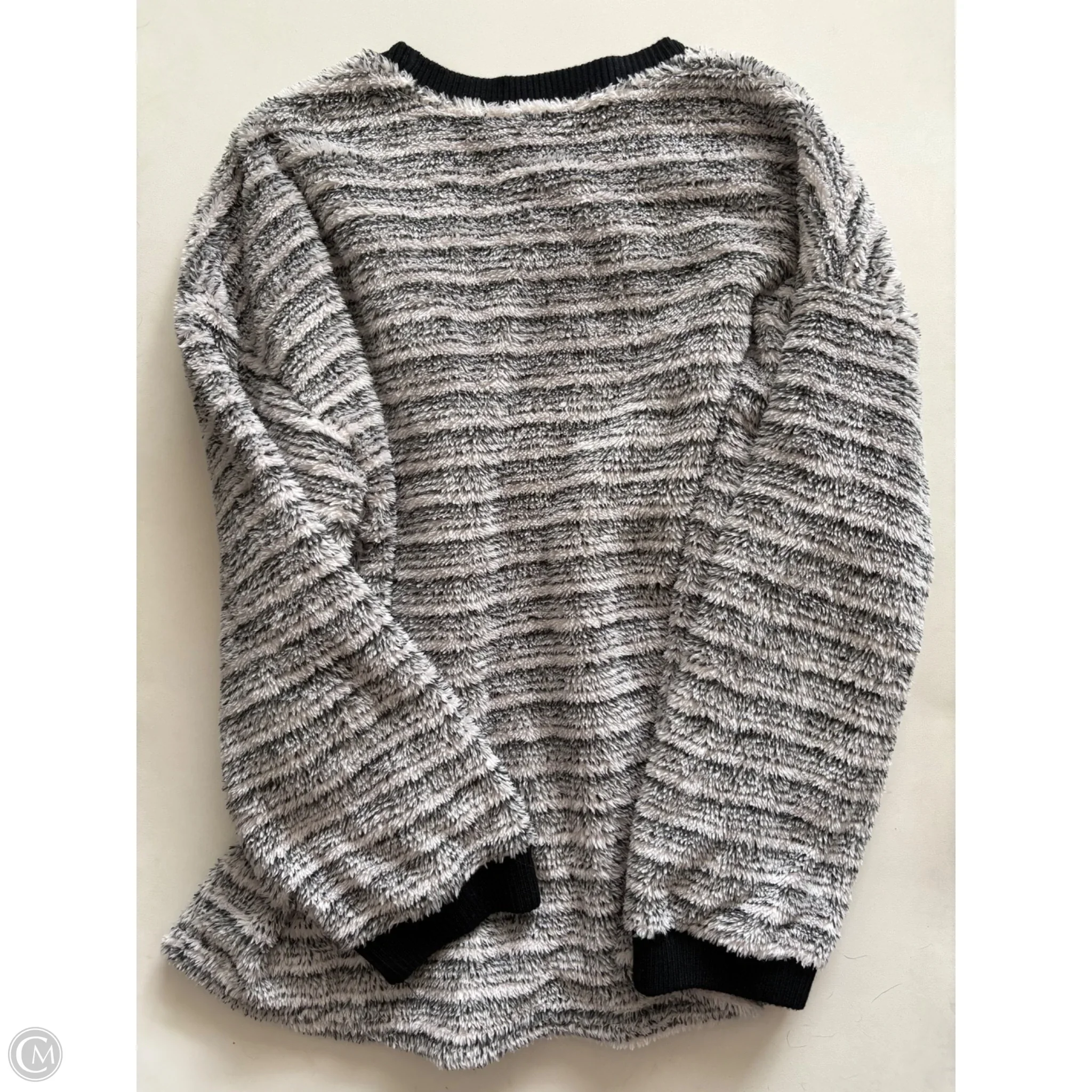Top Long Sleeve By Cotton Bleu In Black, Size: M - Image 2