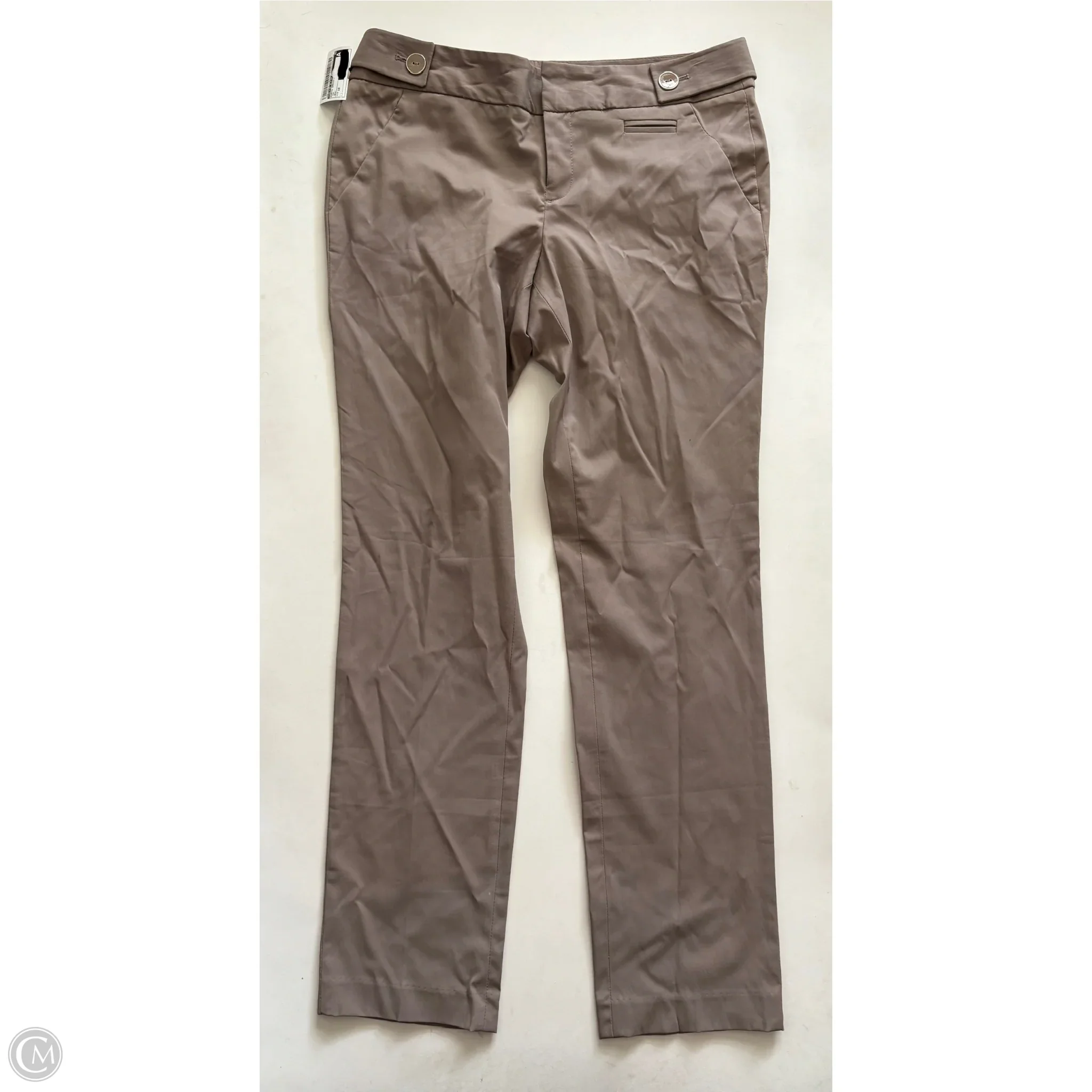 Pants Dress By Calvin Klein In Tan, Size: 10 - Image 1