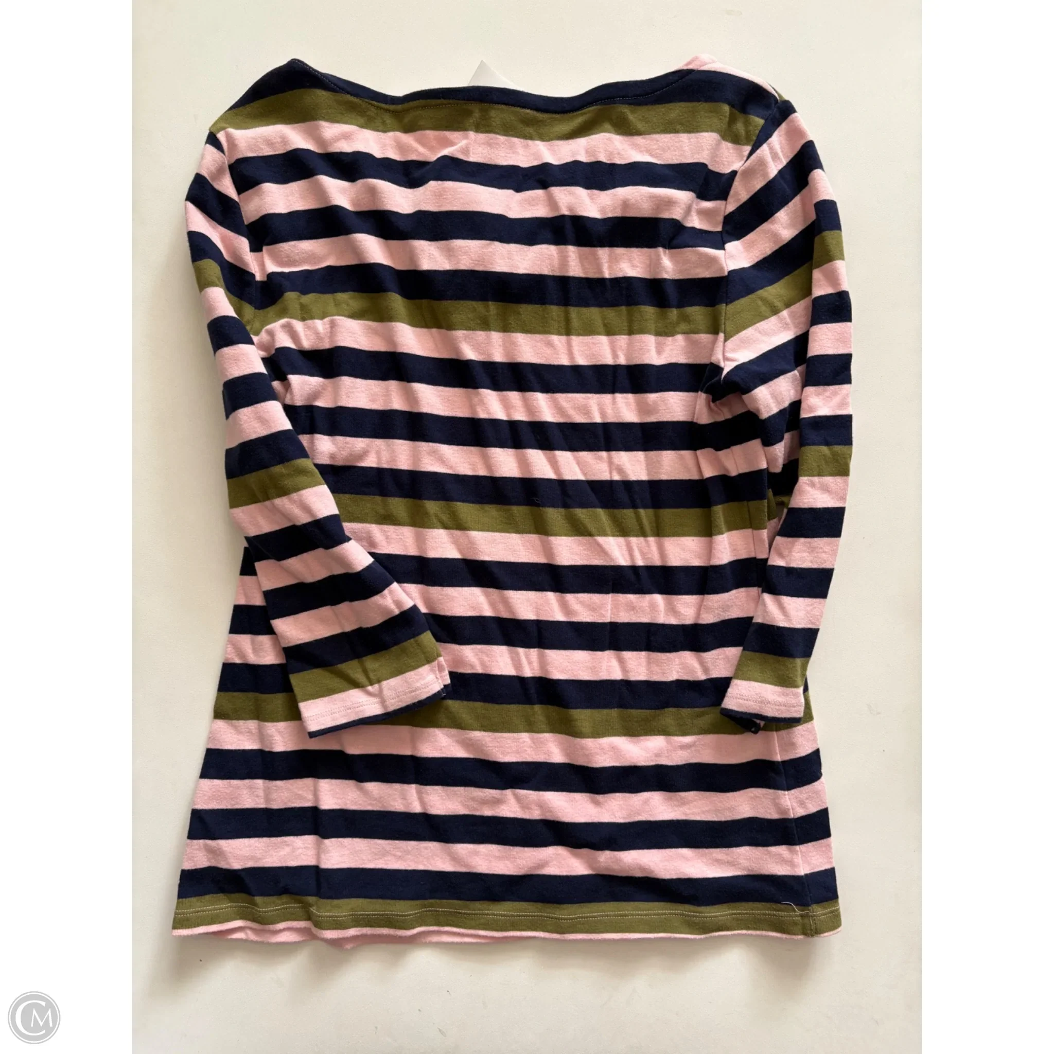 Top Long Sleeve By Tommy Hilfiger In Striped Pattern, Size: L - Image 2