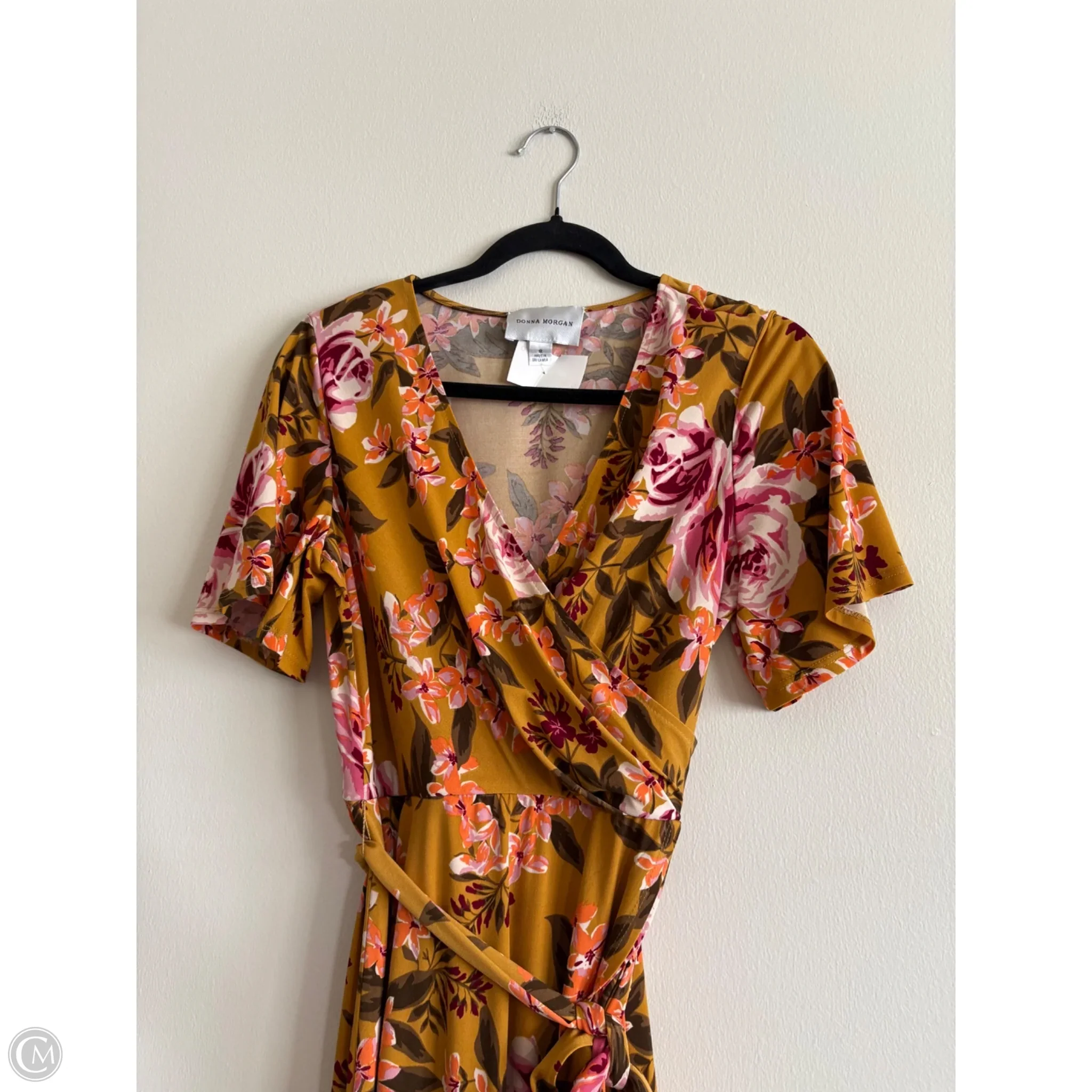 Dress Work By Donna Morgan In Floral Print, Size: S - Image 3