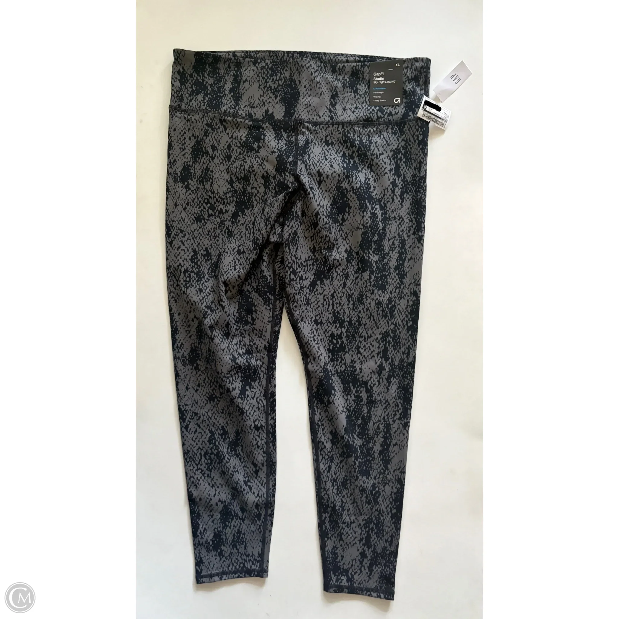 Athletic Leggings By Gapfit In Black, Size: Xl