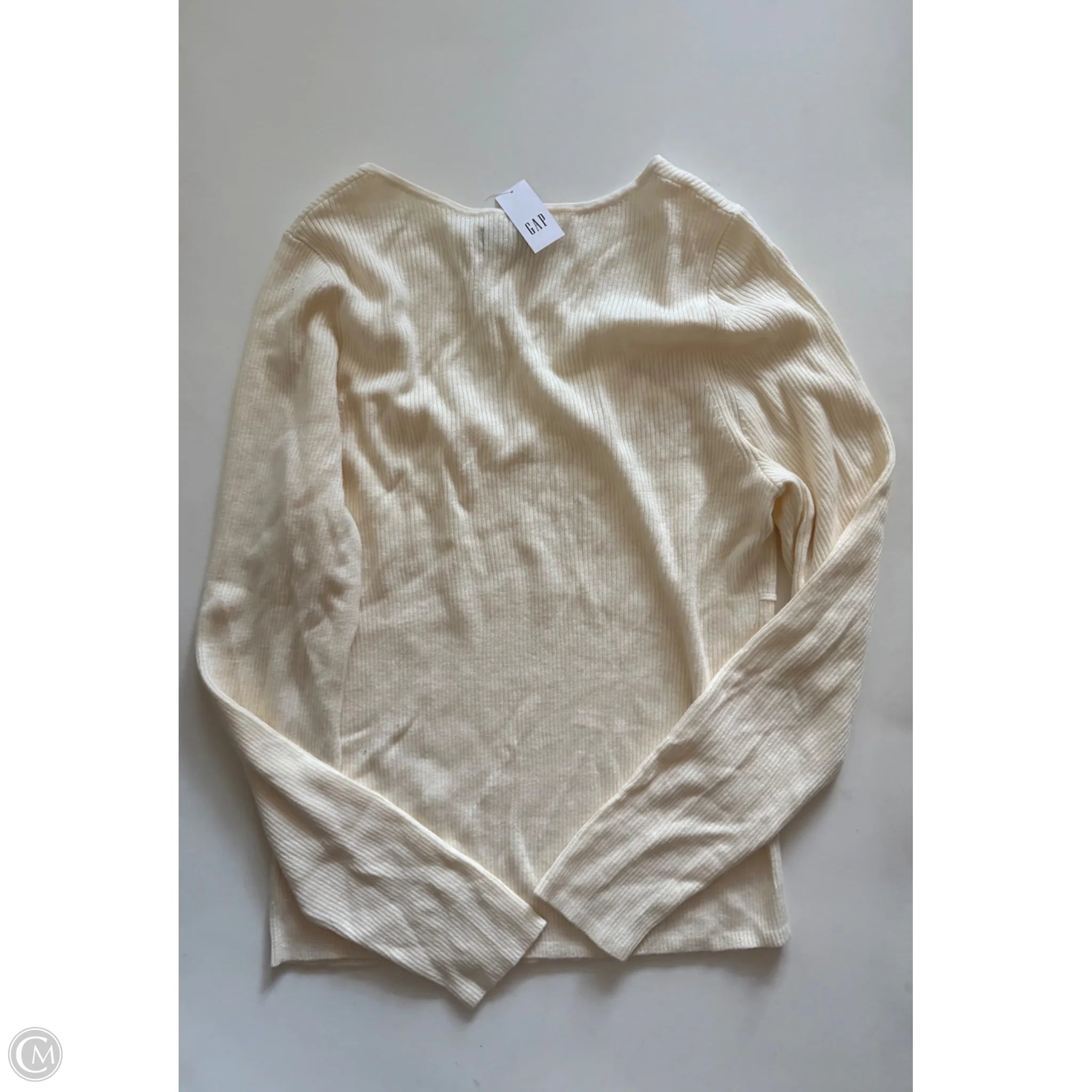 Sweater By Gap In Cream, Size: Xxl - Image 2
