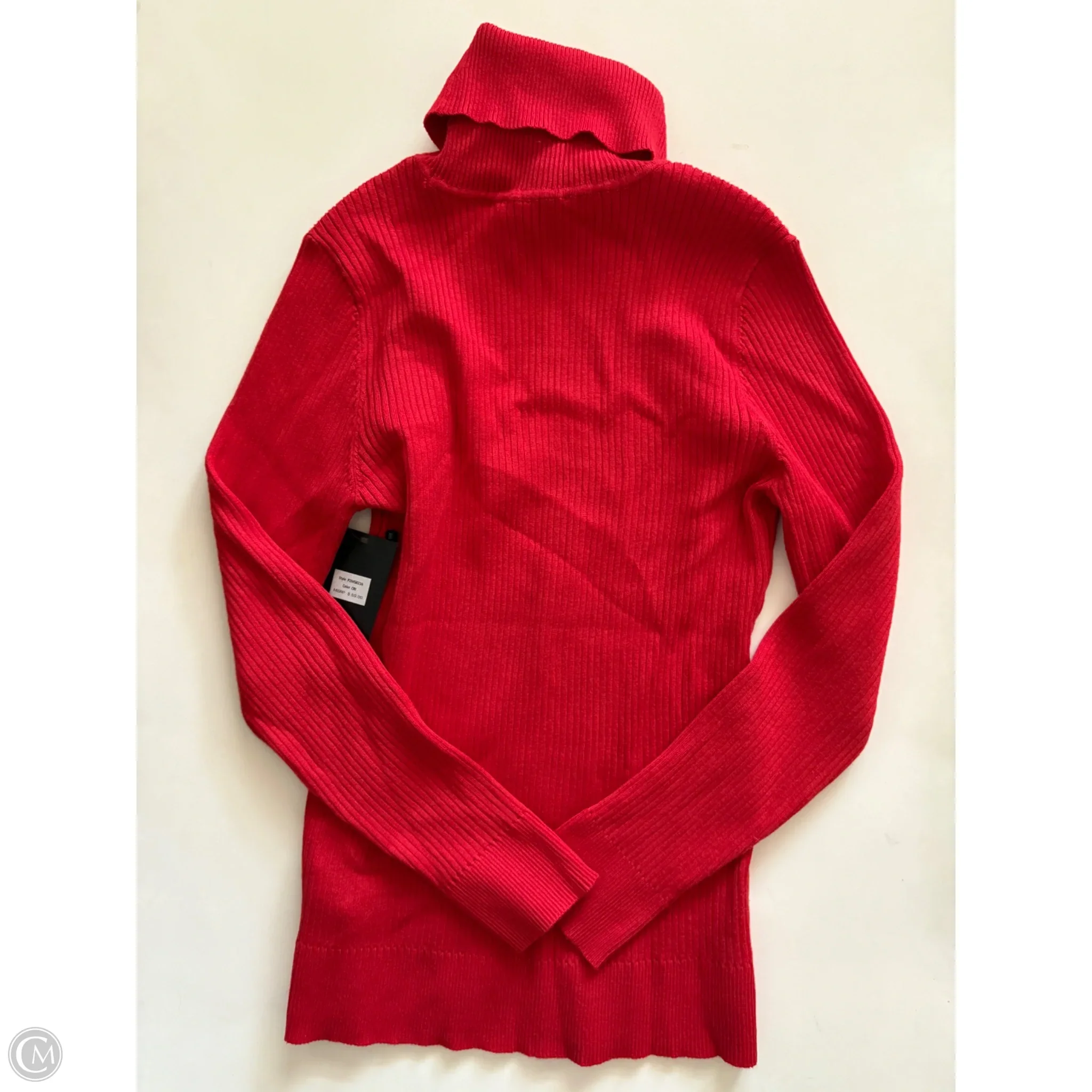 Sweater By Dkny In Red, Size: M - Image 2