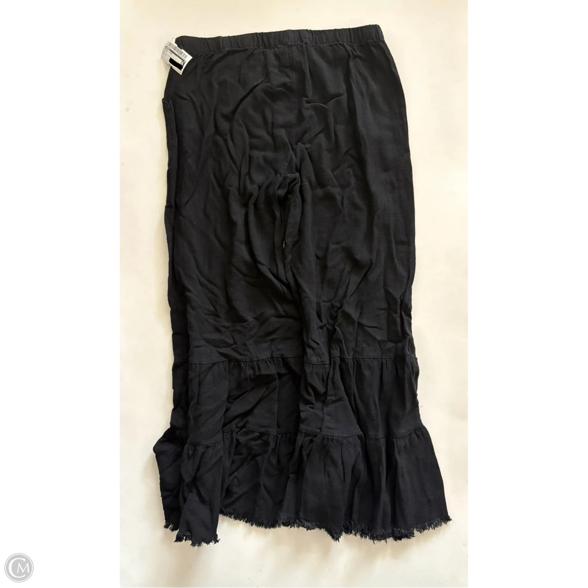 Pants Linen By Umgee In Black, Size: 4 - Image 2