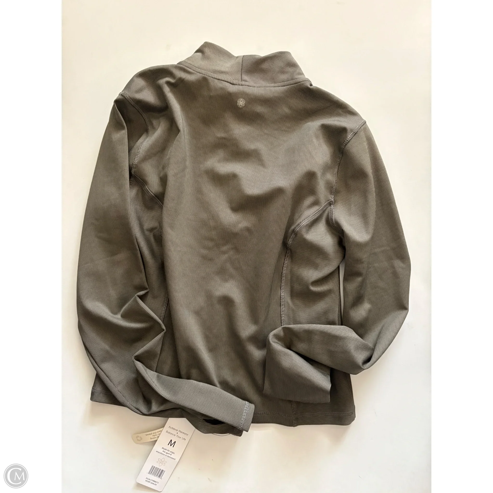 Athletic Jacket By Hamrmony In Green, Size: M - Image 2