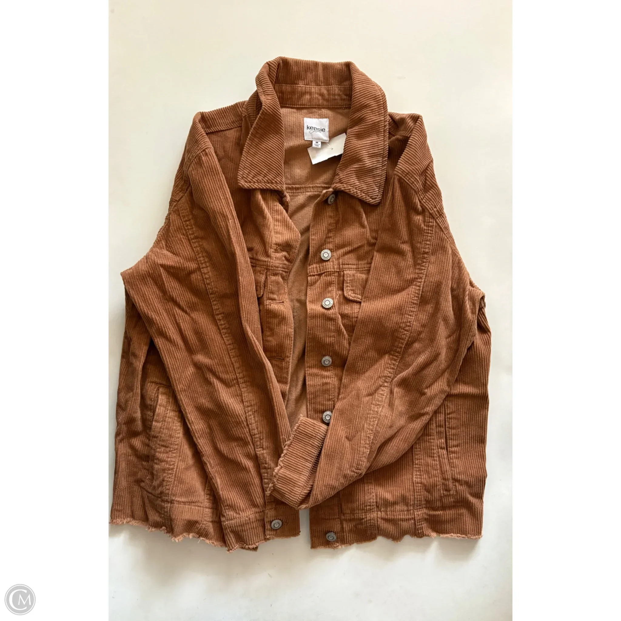 Jacket Other By Kensie In Brown, Size: M - Image 1