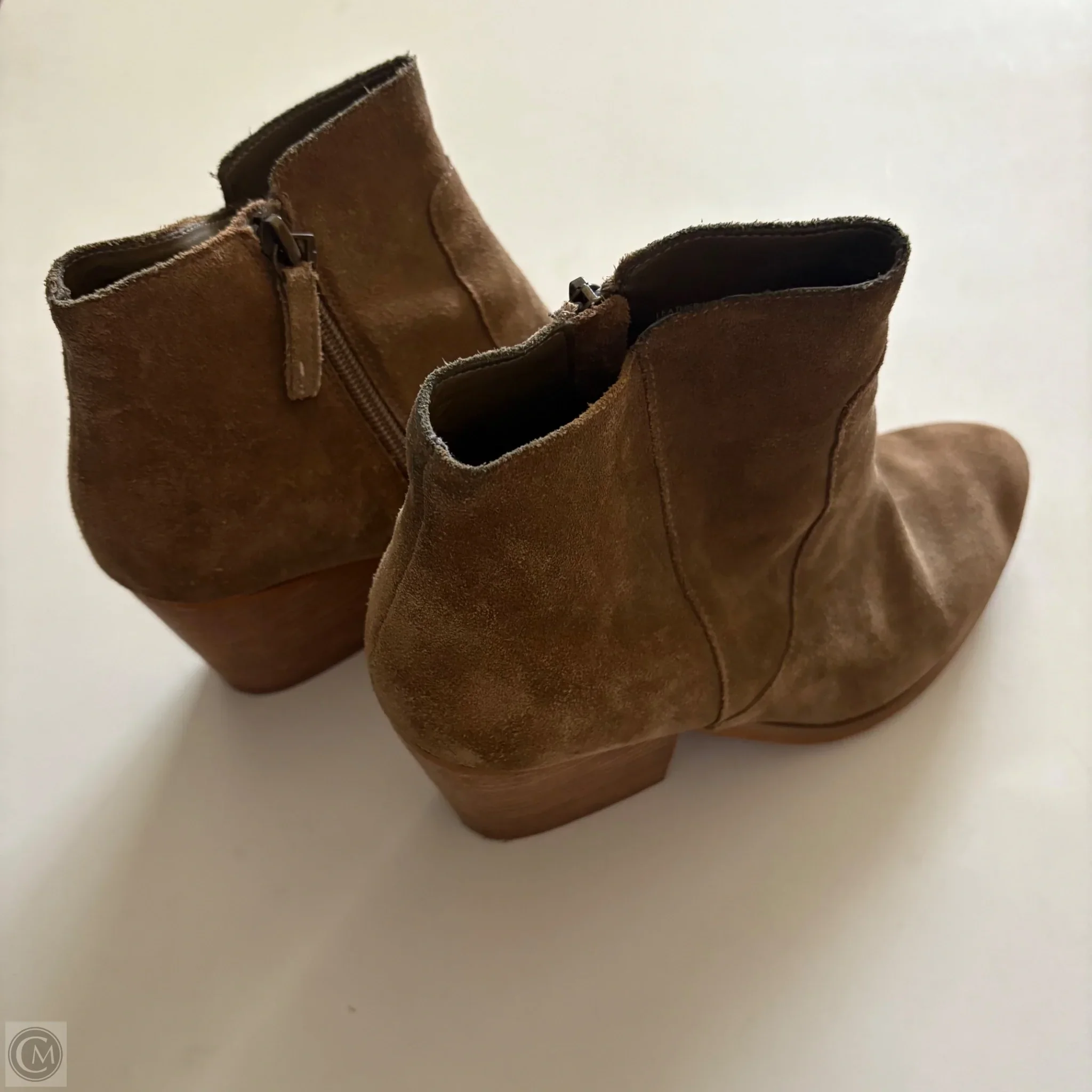 Boots Ankle Heels By Treasure And Bond In Brown, Size: 8.5 - Image 2