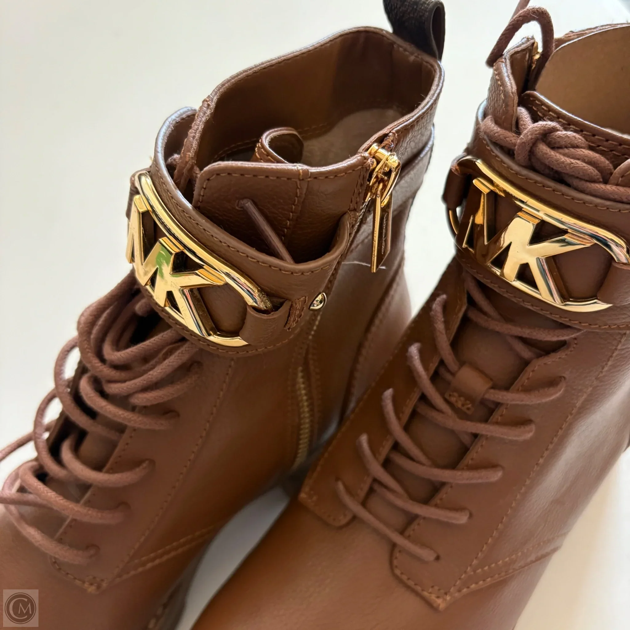Boots Designer By Michael Kors In Brown, Size: 7 - Image 3