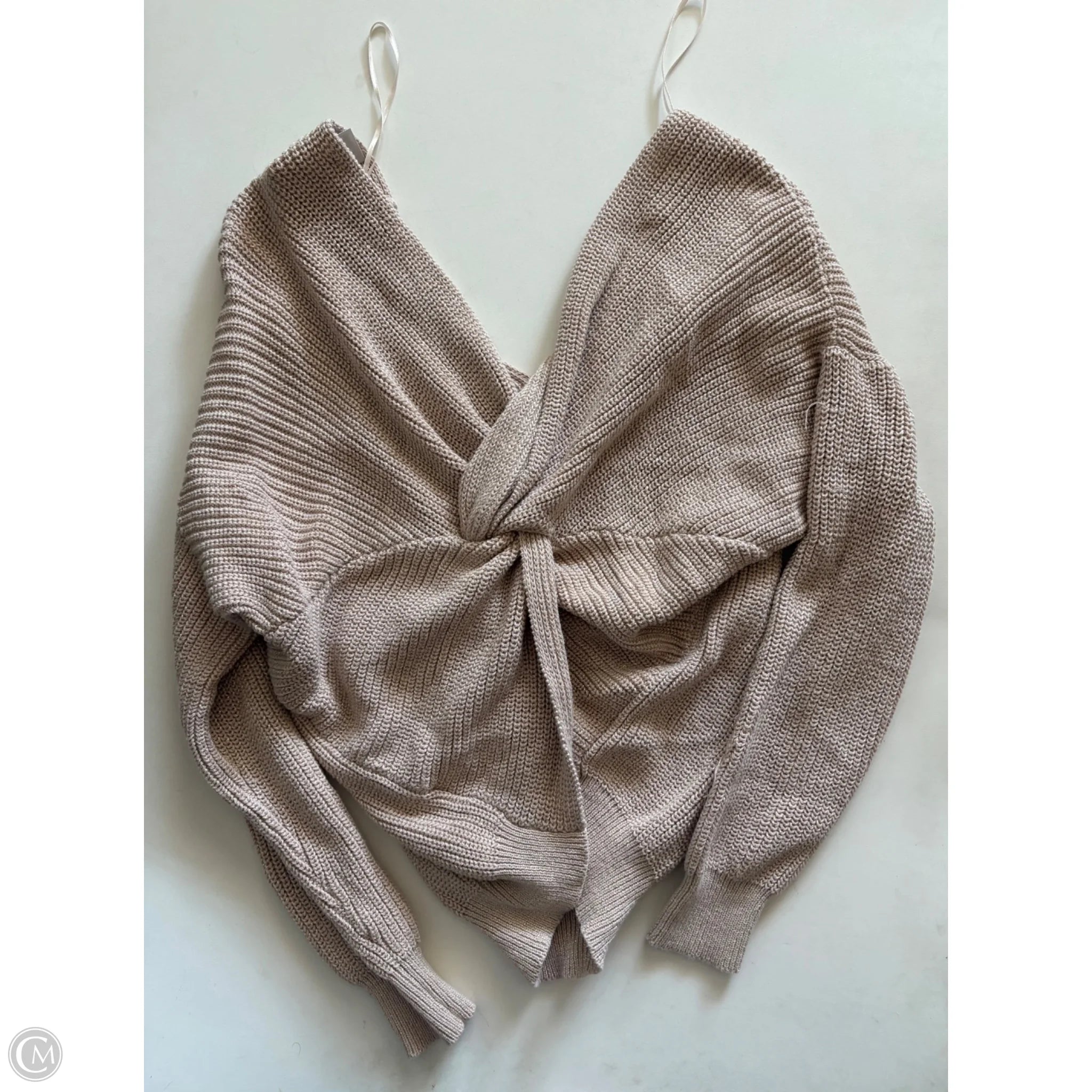 Sweater By Love Tree In Cream, Size: L - Image 2