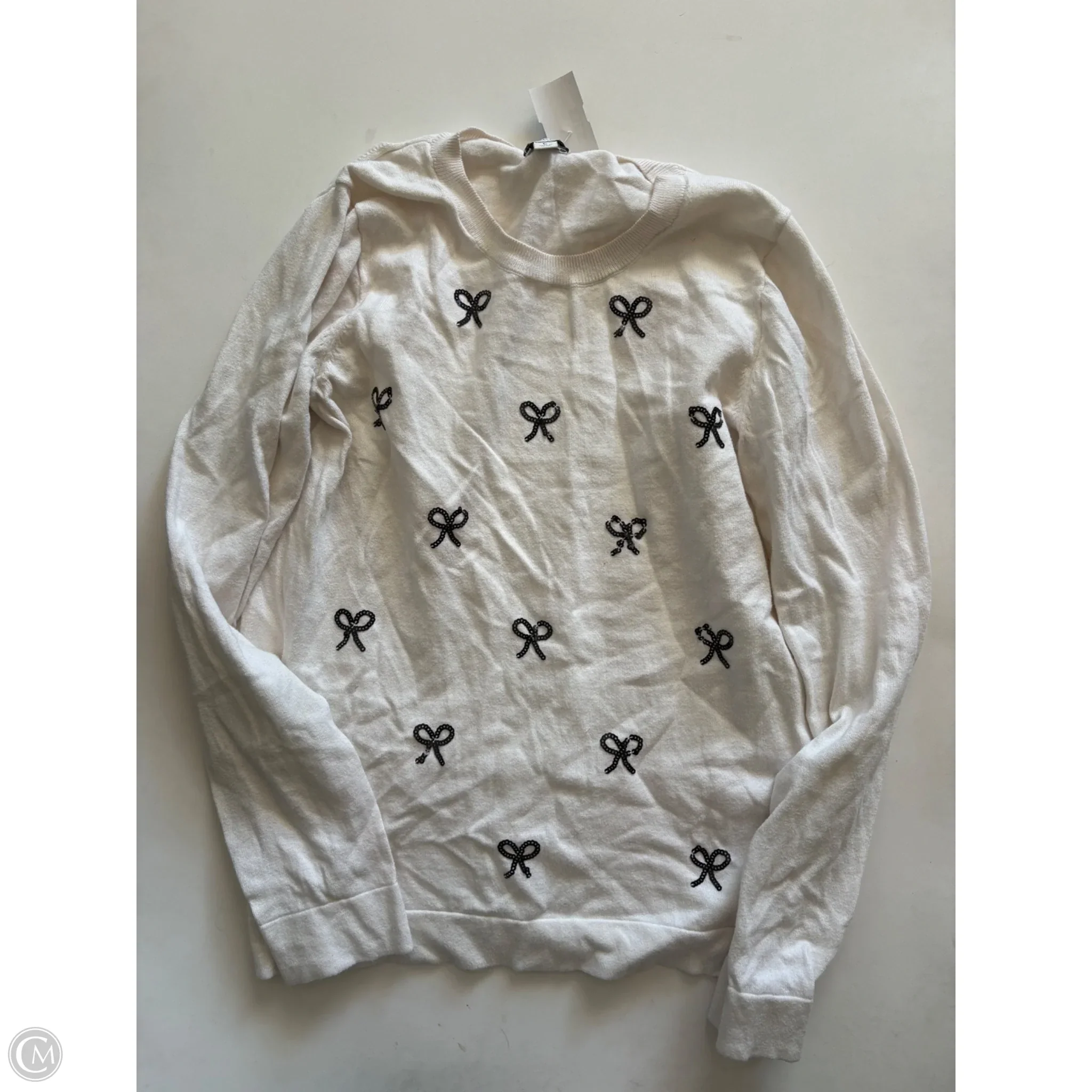 Sweater By J. Crew In Cream, Size: L - Image 1