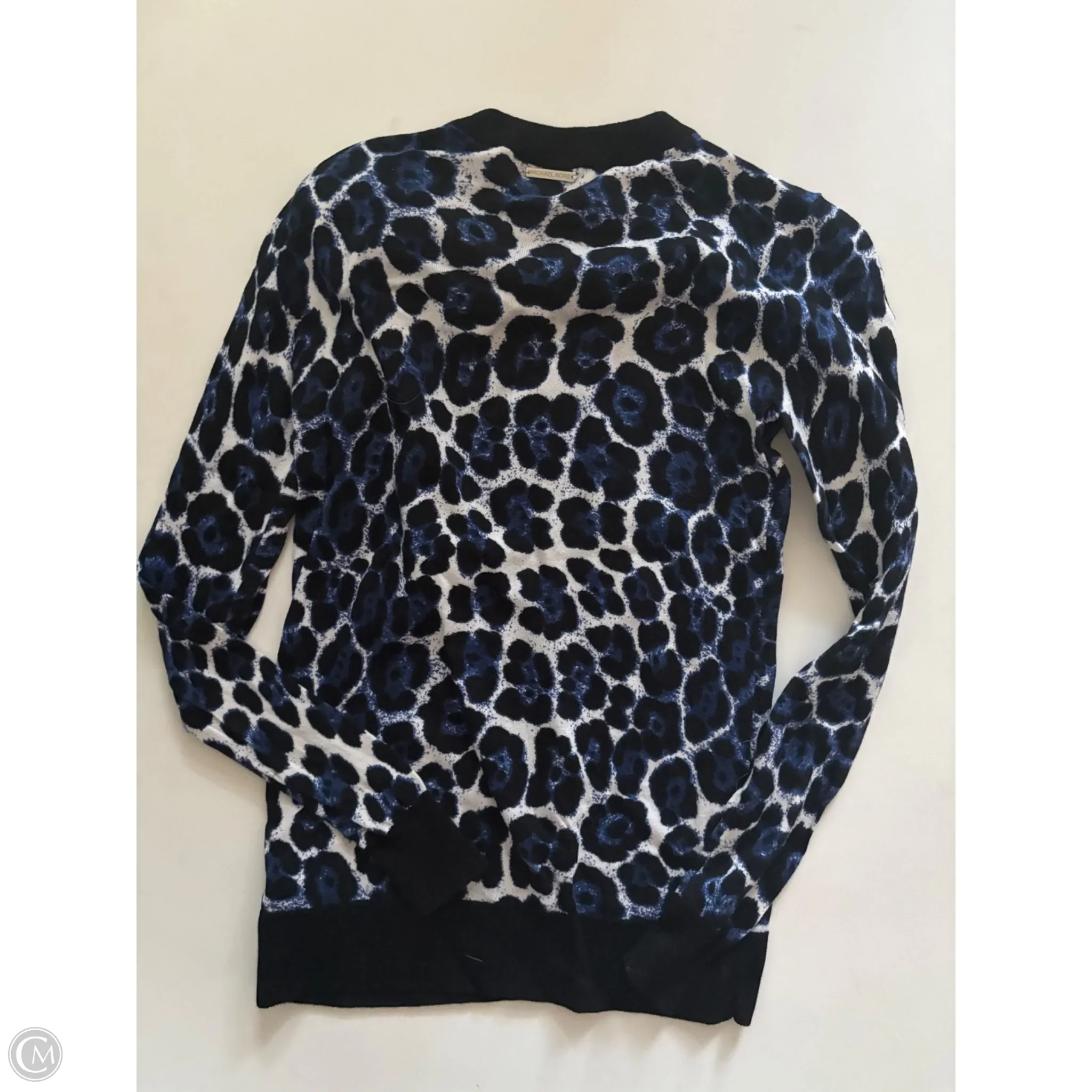 Sweater Designer By Michael Kors In Animal Print, Size: S - Image 2