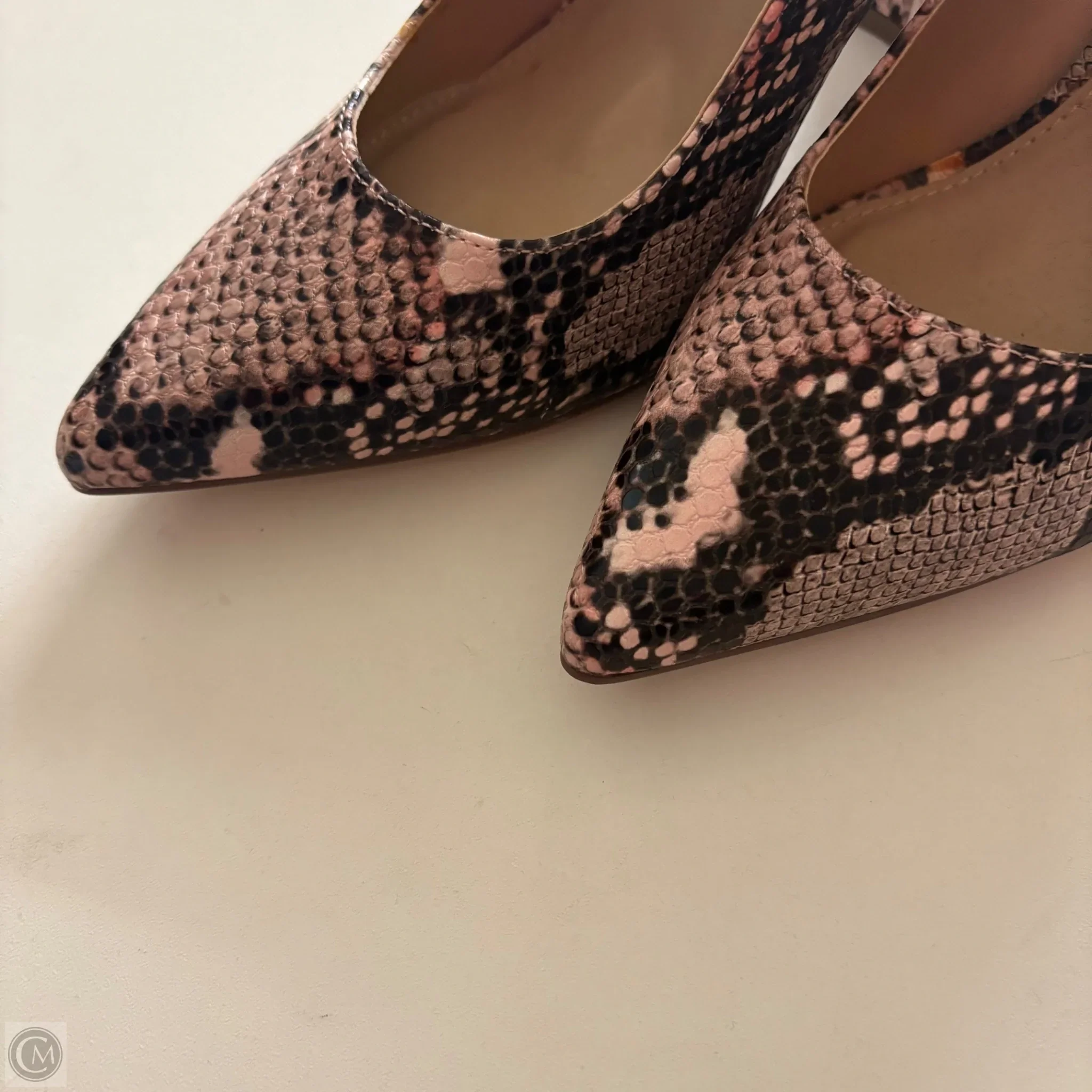 Shoes Heels Block By Just Fab In Animal Print, Size: 8.5 - Image 3