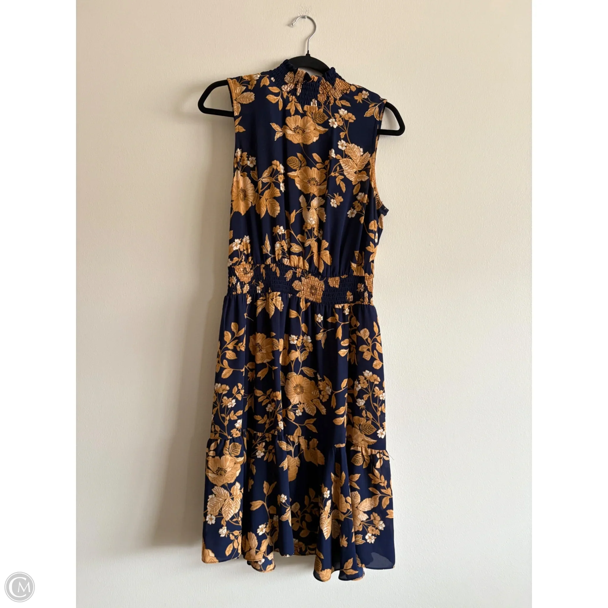 Dress Casual Midi By Nanette Lepore In Navy, Size: M - Image 1