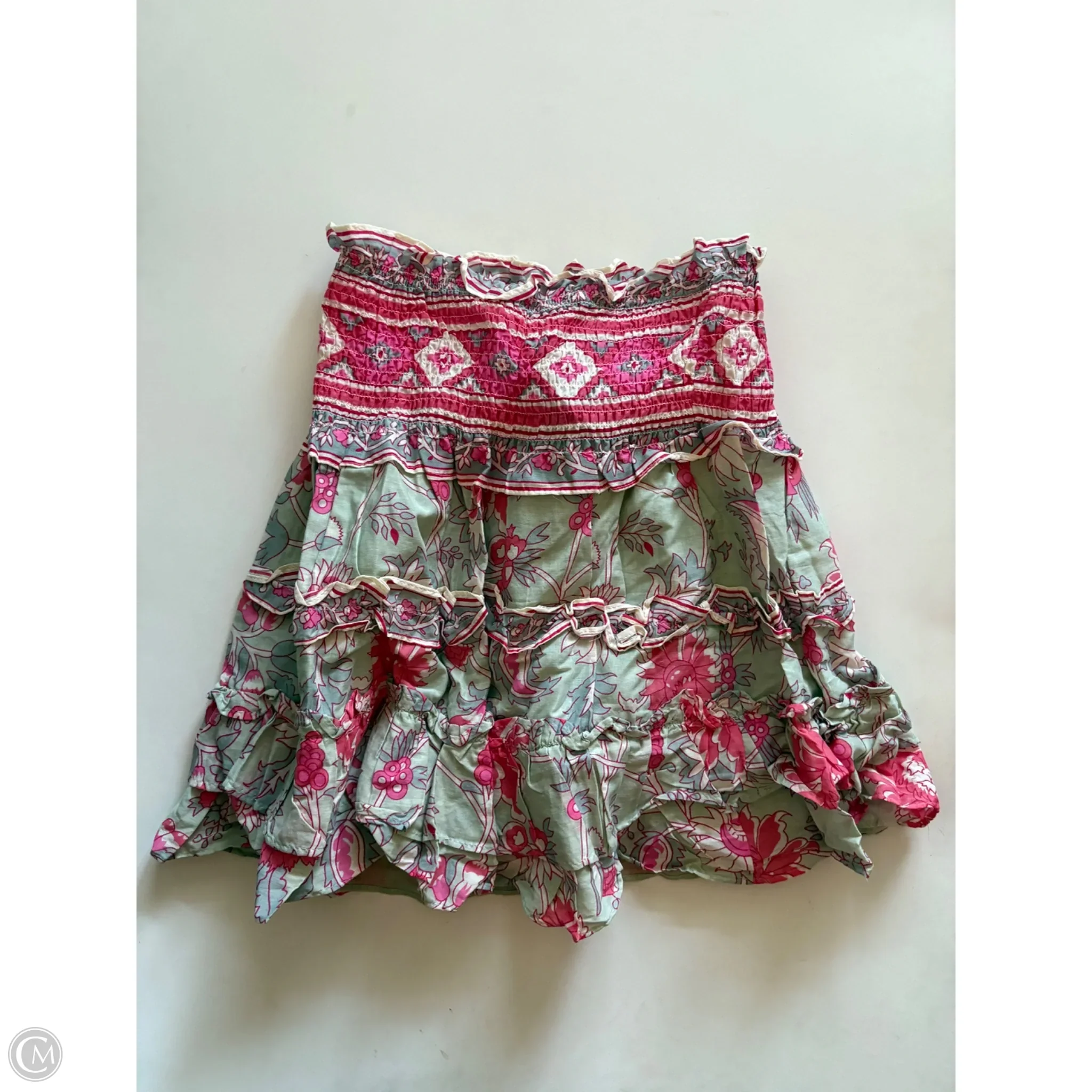 Skirt Mini & Short By Cmc In Floral Print, Size: L - Image 1