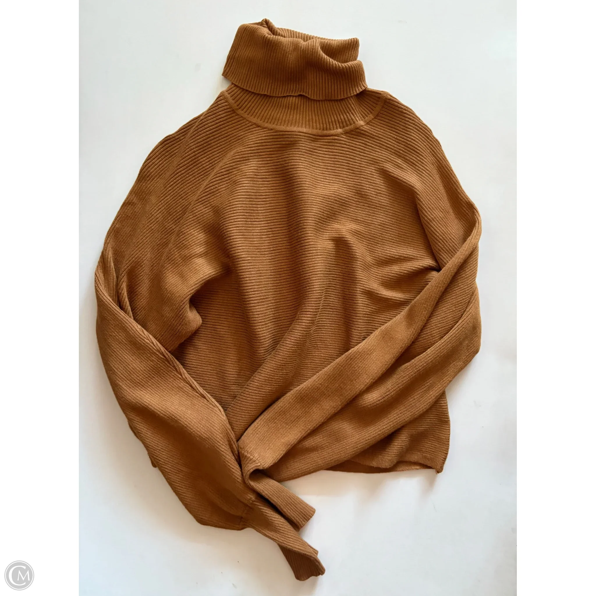 Sweater By Pink Rose In Brown, Size: L - Image 1