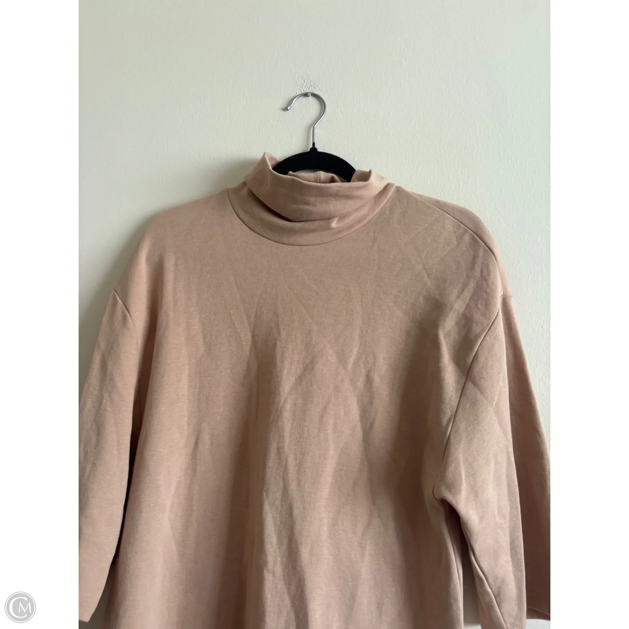 Dress Casual Midi By Zara In Tan, Size: M - Image 3