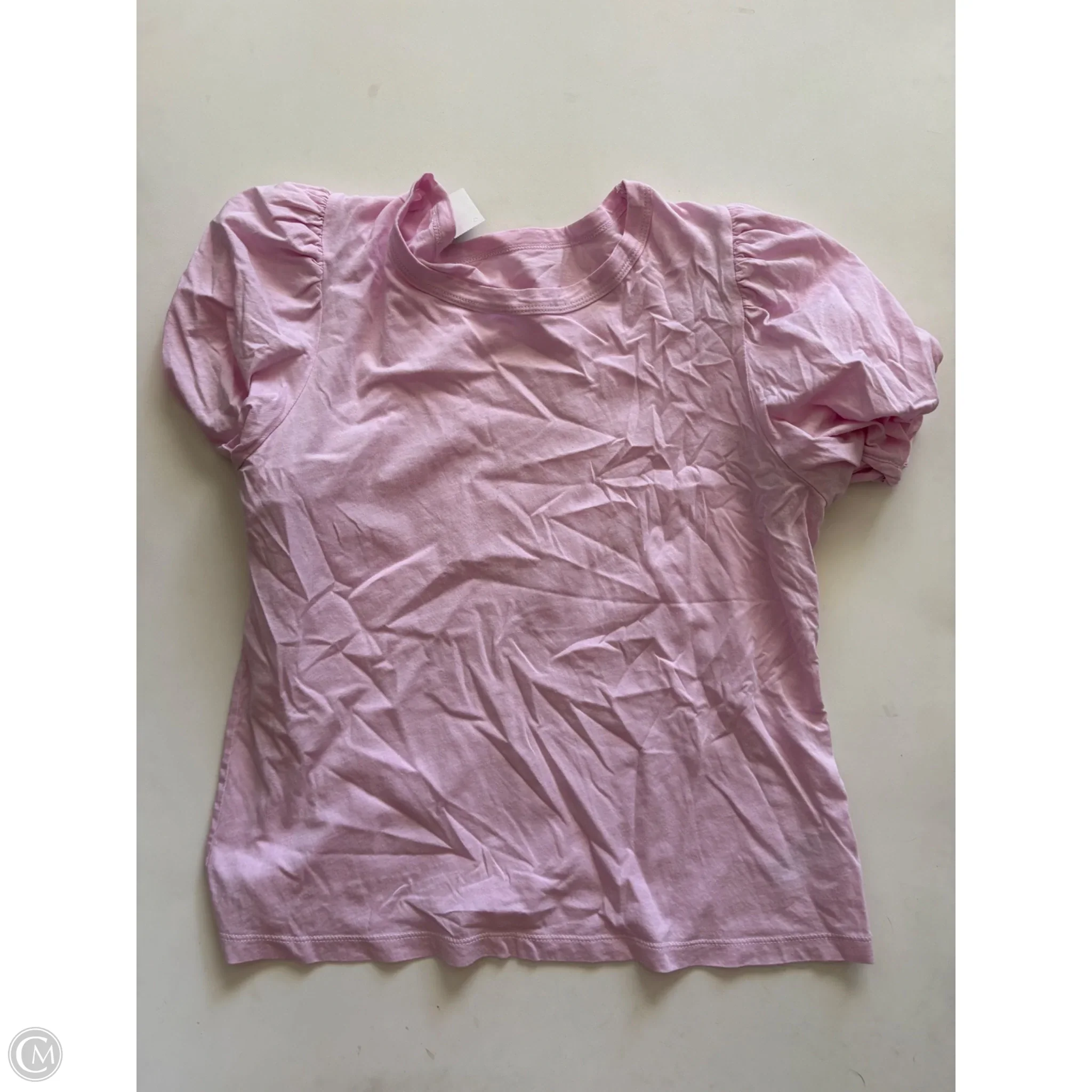 Top Short Sleeve By A New Day In Pink, Size: M - Image 1