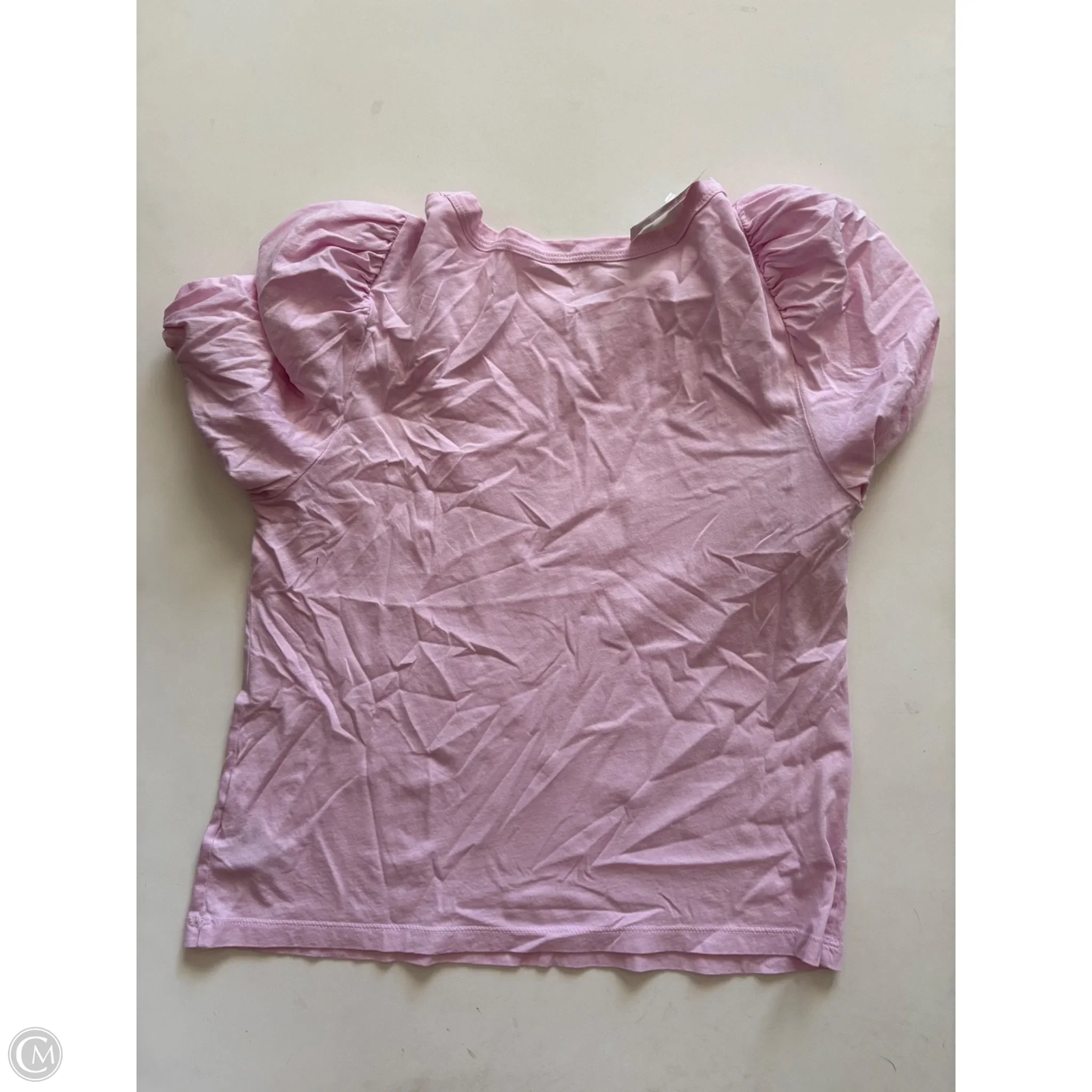 Top Short Sleeve By A New Day In Pink, Size: M - Image 2