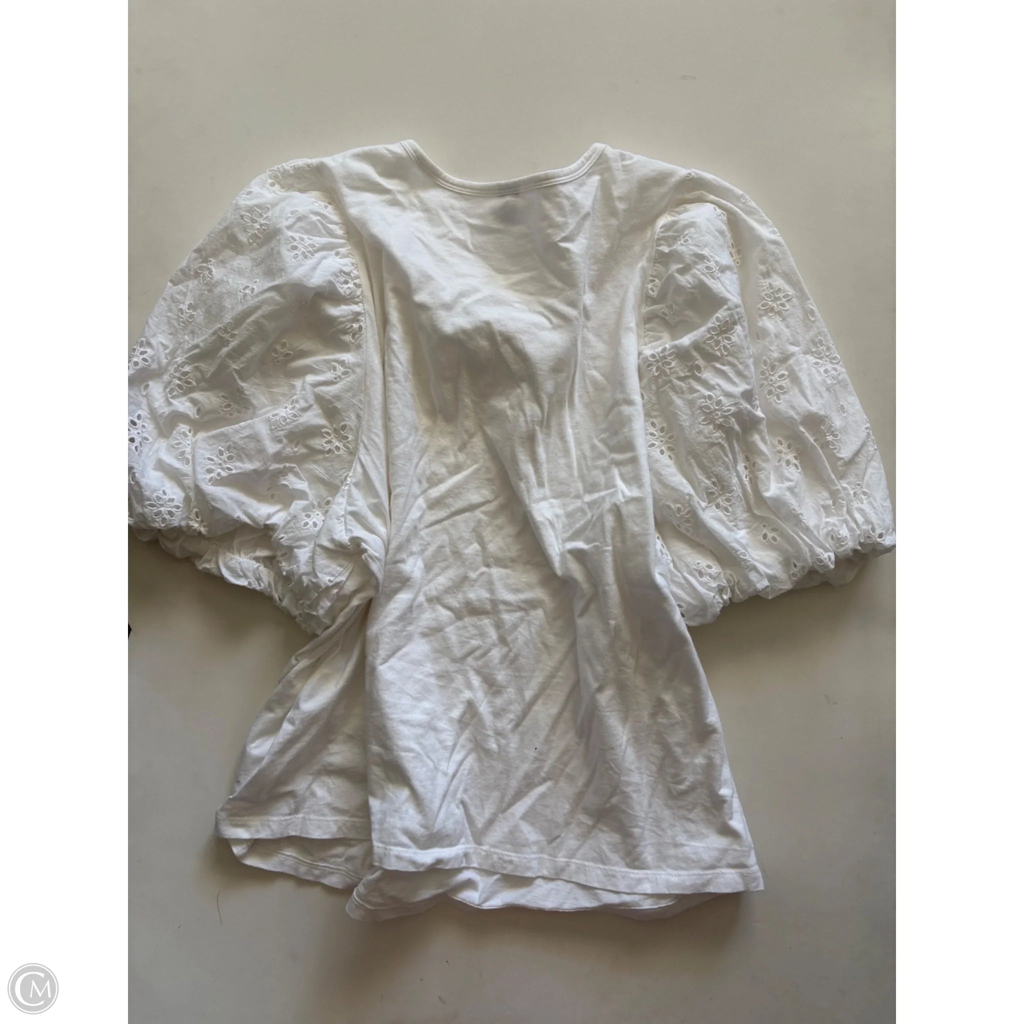 Top Short Sleeve By Old Navy In White, Size: 2x - Image 2