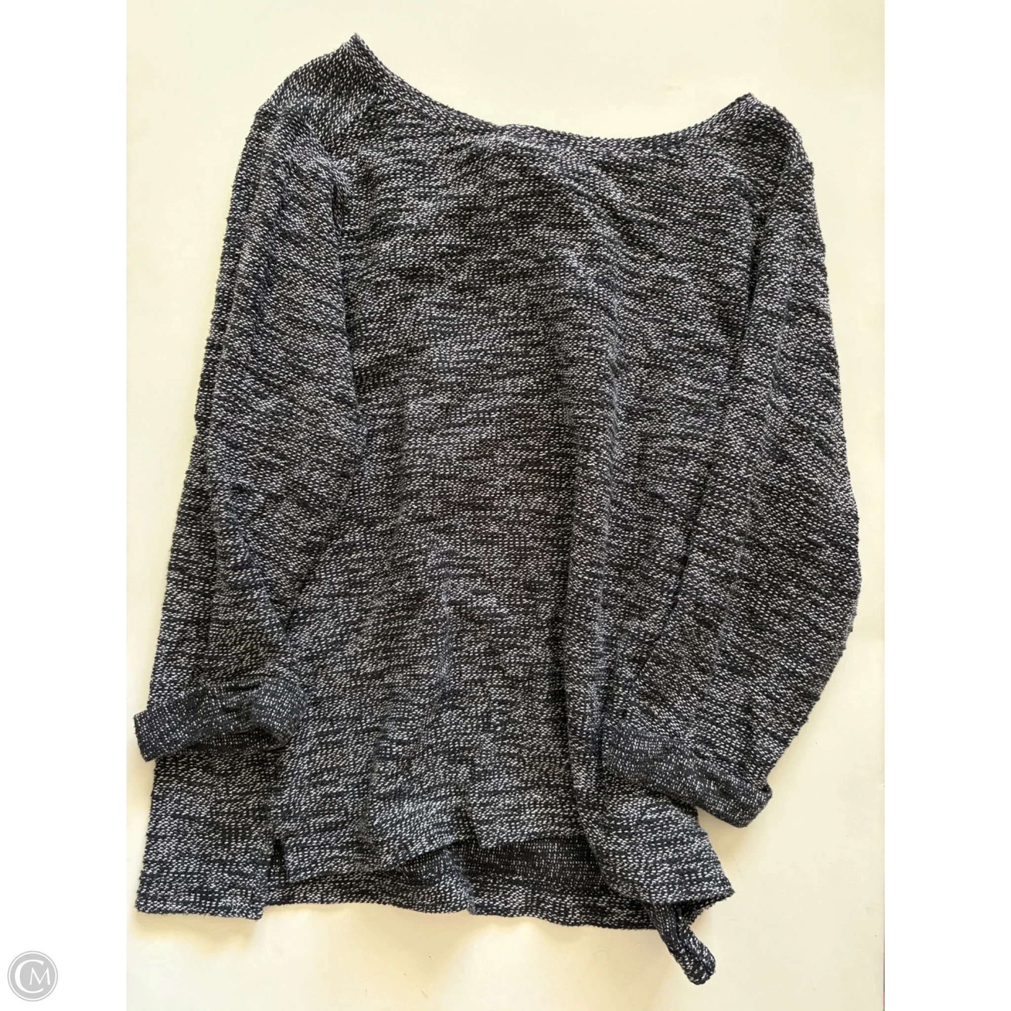 Top Long Sleeve By Croft And Barrow In Black, Size: 1x - Image 1